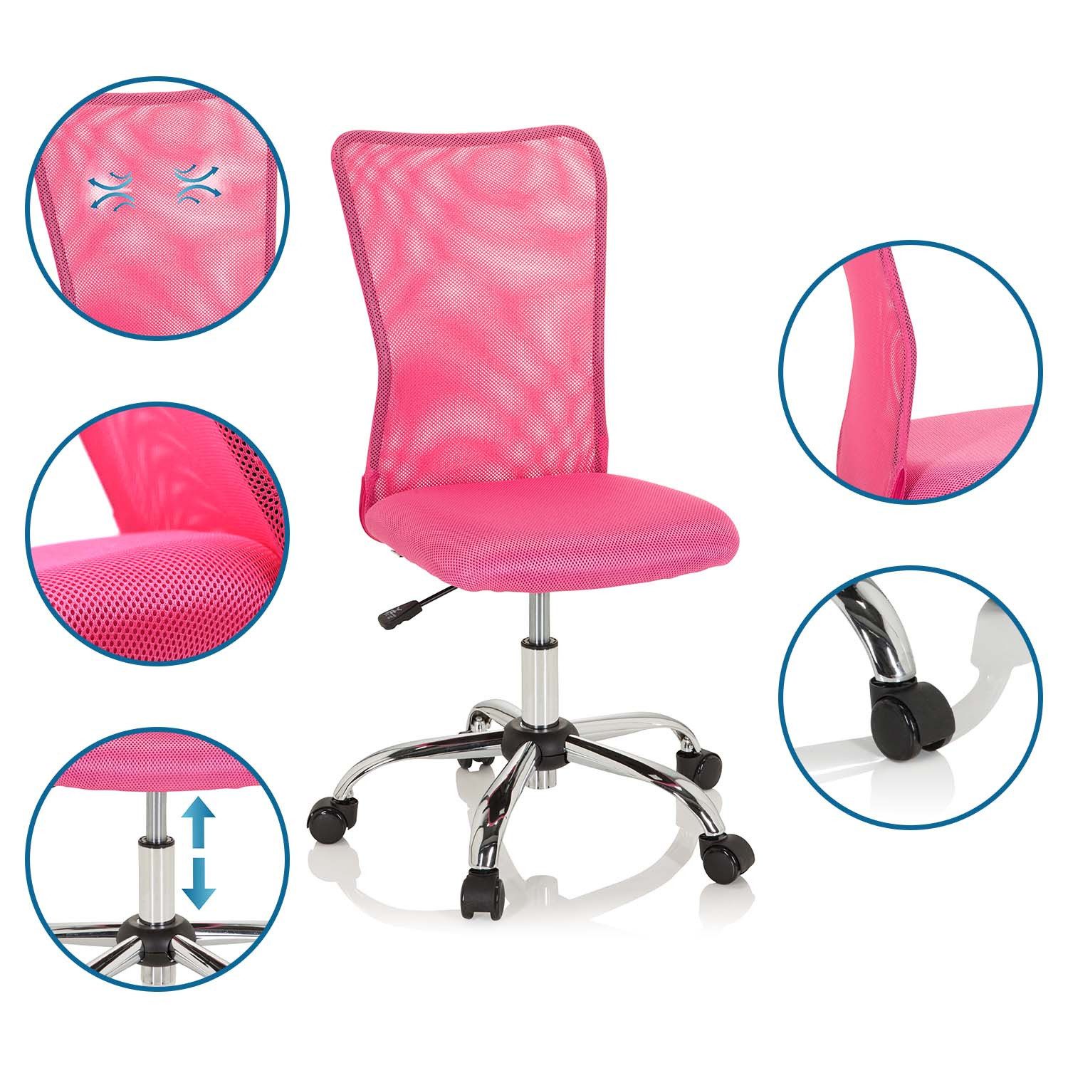 hjh OFFICE Drehstuhl Kinderdrehstuhl KIDDY NET günstig online kaufen