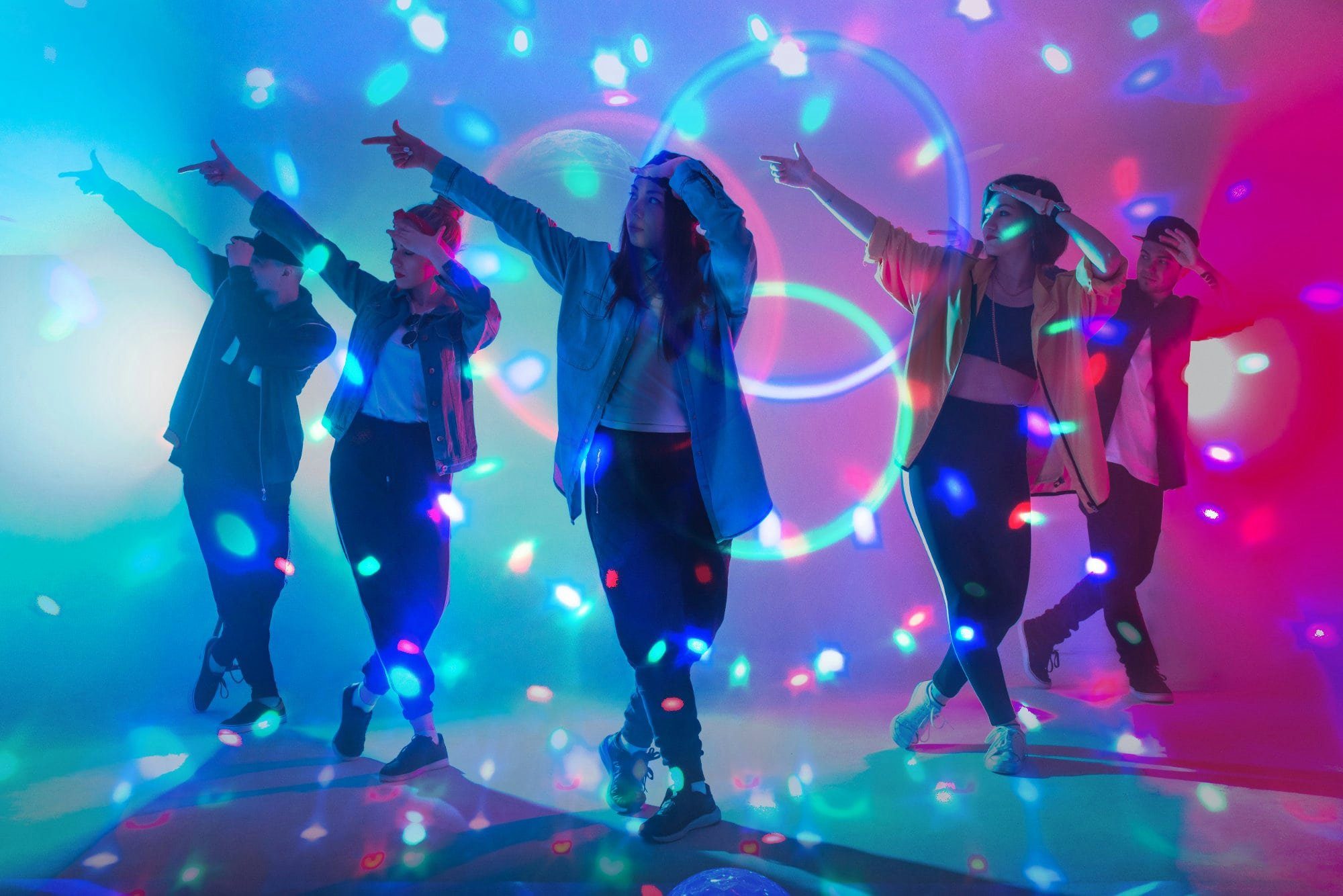 Showlite Discolicht PBM-9 Mini-Party-Ball, LED fest integriert, Farbwechsle günstig online kaufen