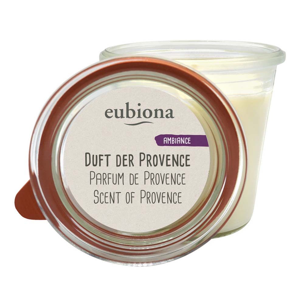 eubiona Formkerze Duftkerze im Glas - Duft der Provence