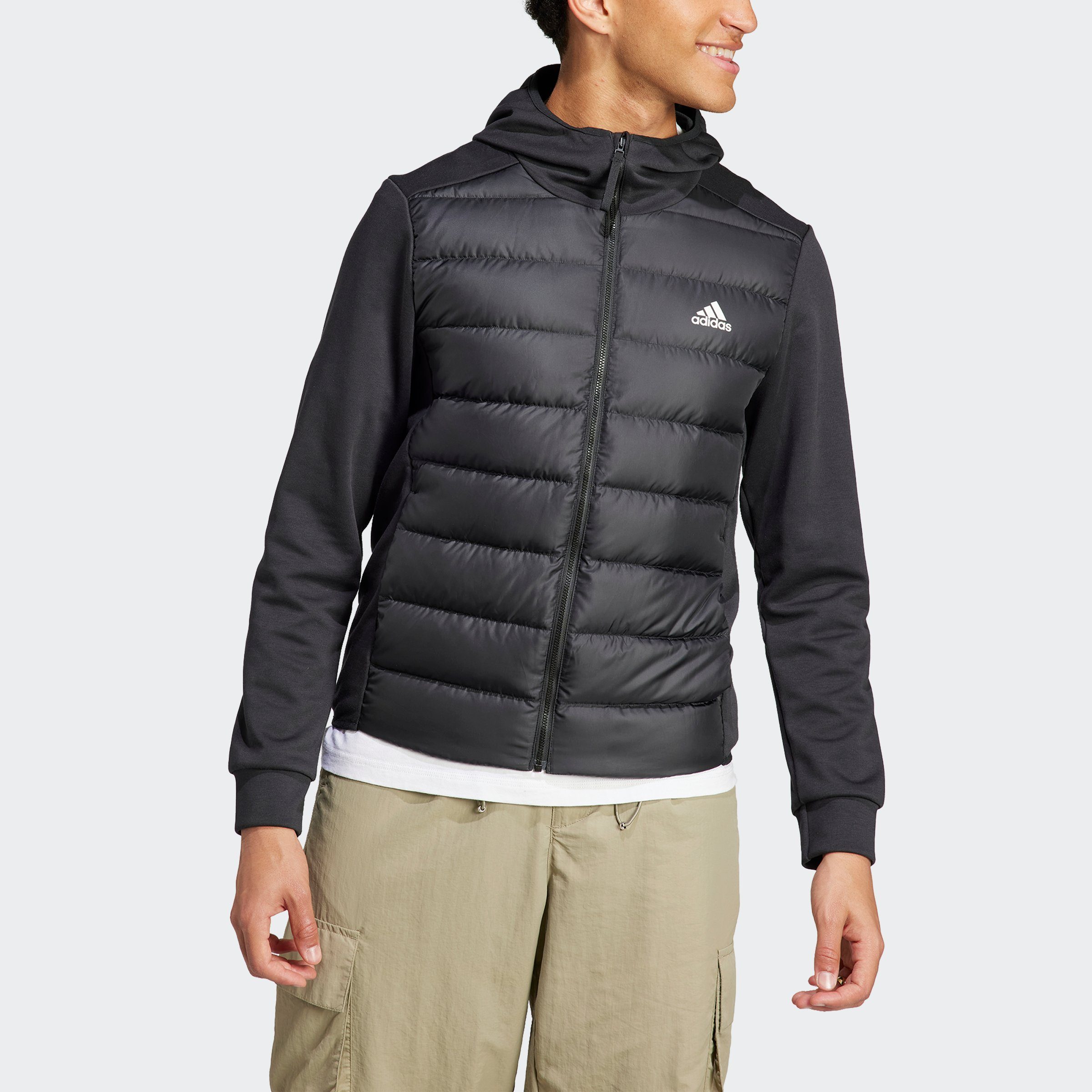 adidas Sportswear ESS J black DWN Outdoorjacke HYB