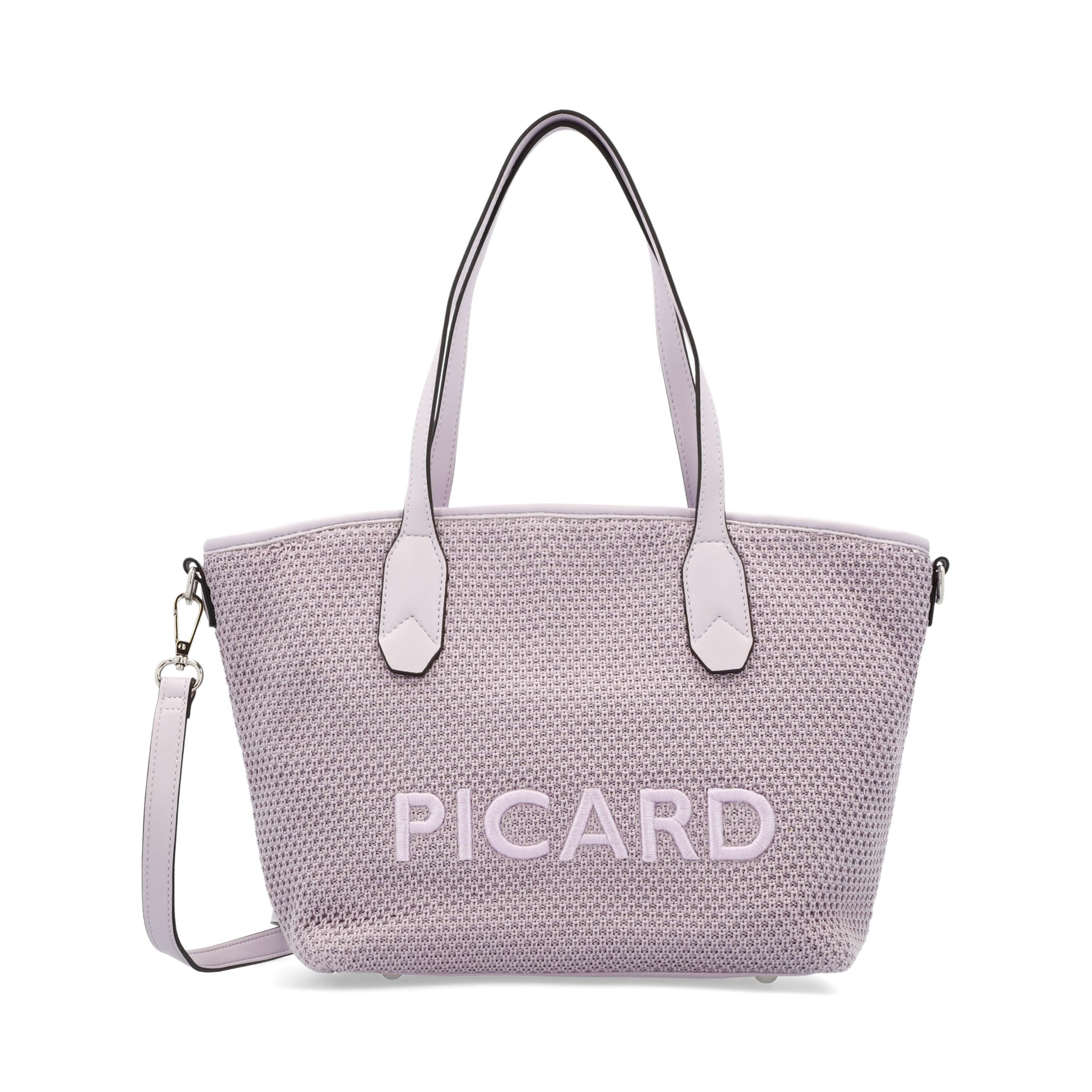 Picard Shopper PICARD Shopper Knitwork aus Recyceltes Pu