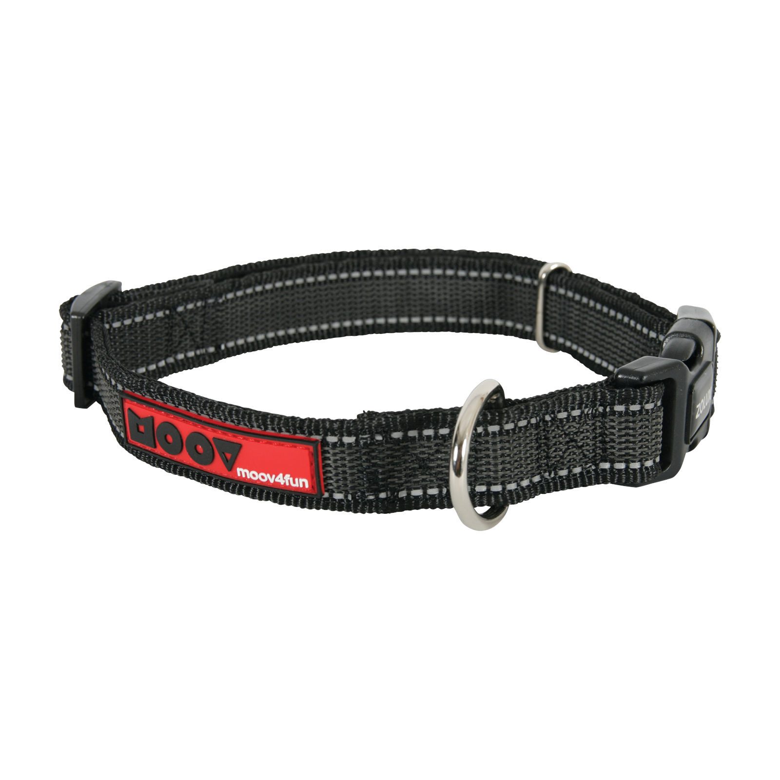 Zolux Hunde-Halsband ZOLUX Halsband für Hunde MOOV, schwarz