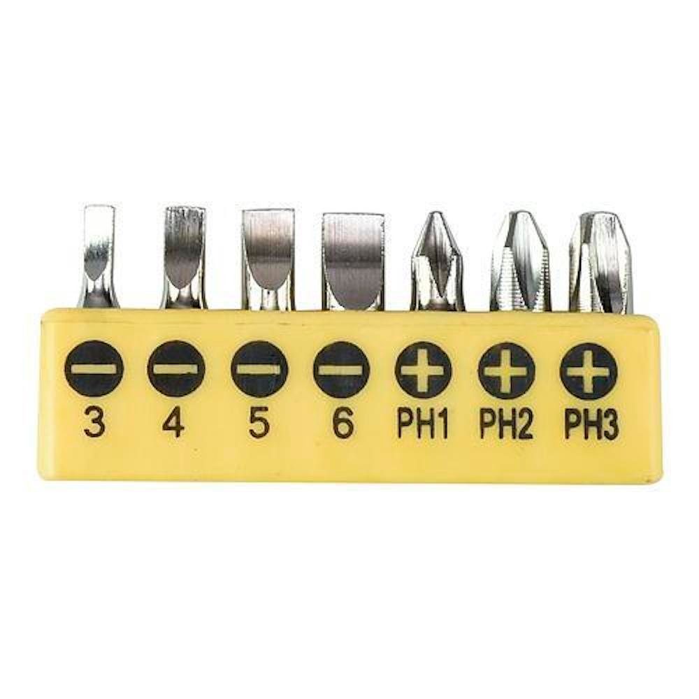 PH-1-2-3 Bit, Stück, S2, Bit-Set PLO-3-4-5-6, 7 PROREGAL® Bit-Schraubendreher