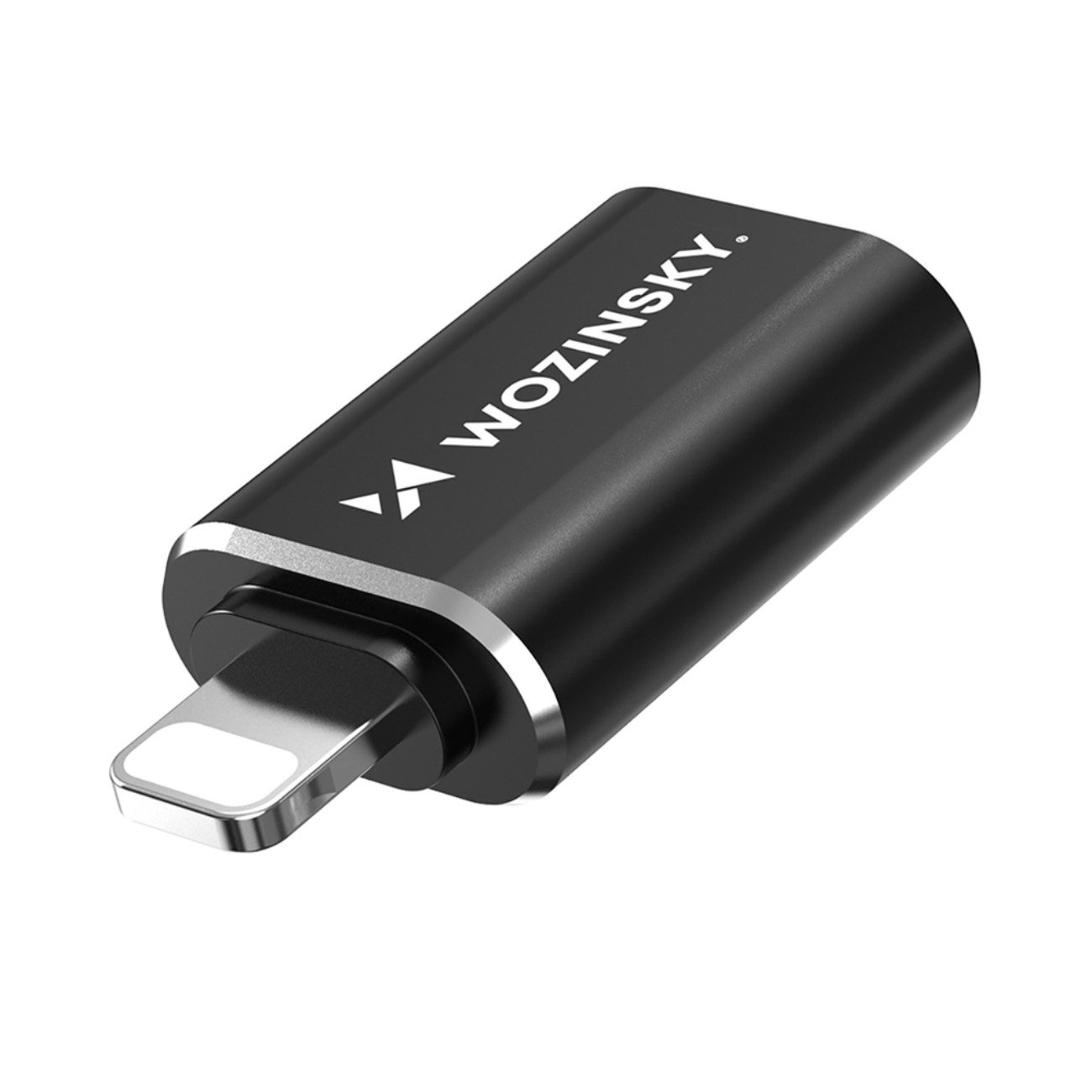 Wozinsky WALC-01 USB-Adapter Kompatibel mit iPhone Stecker zu USB-C Buchse, Kompakter Adapter für iPhone auf USB-C