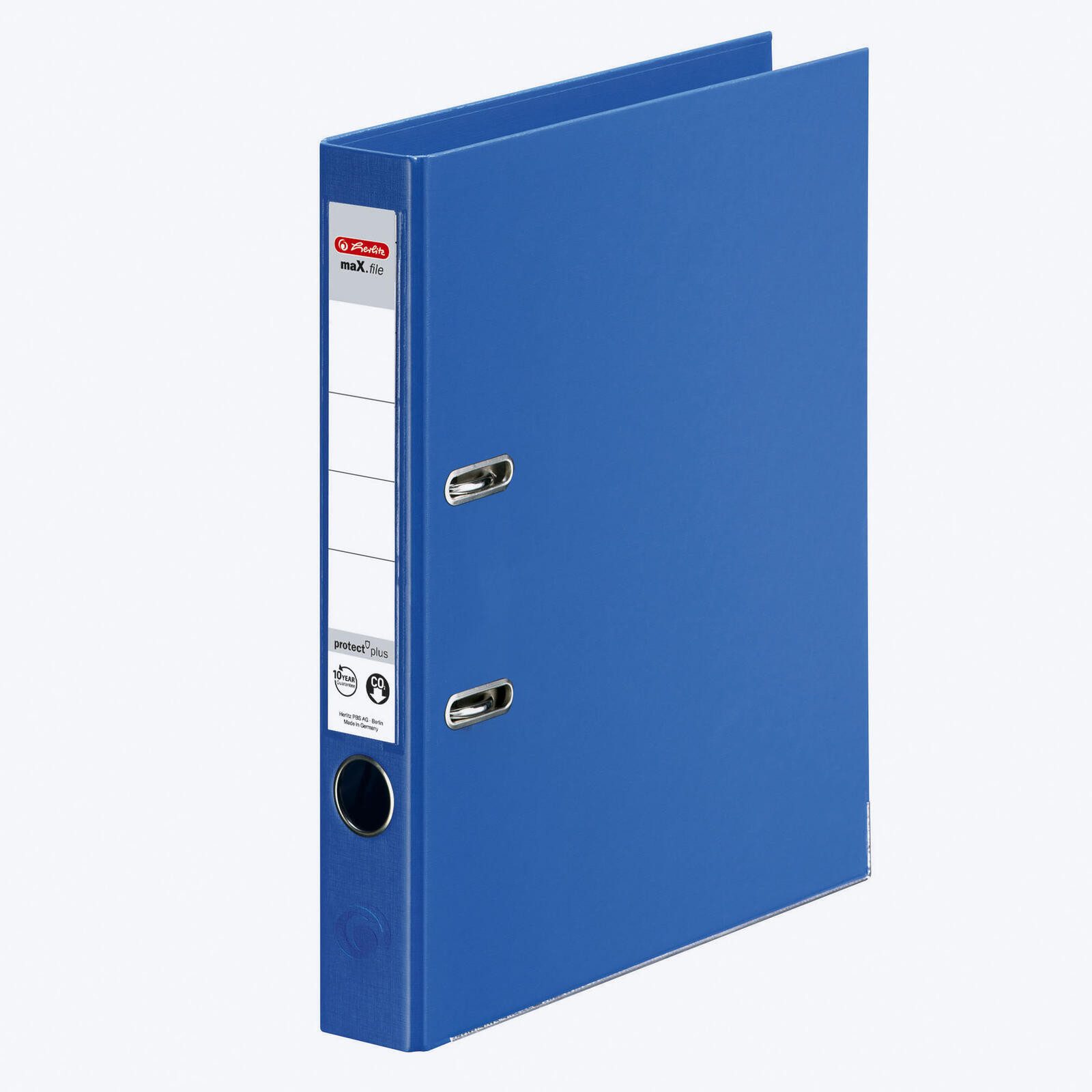 Herlitz Aktenordner Ordner Protect Plus 5cm blau