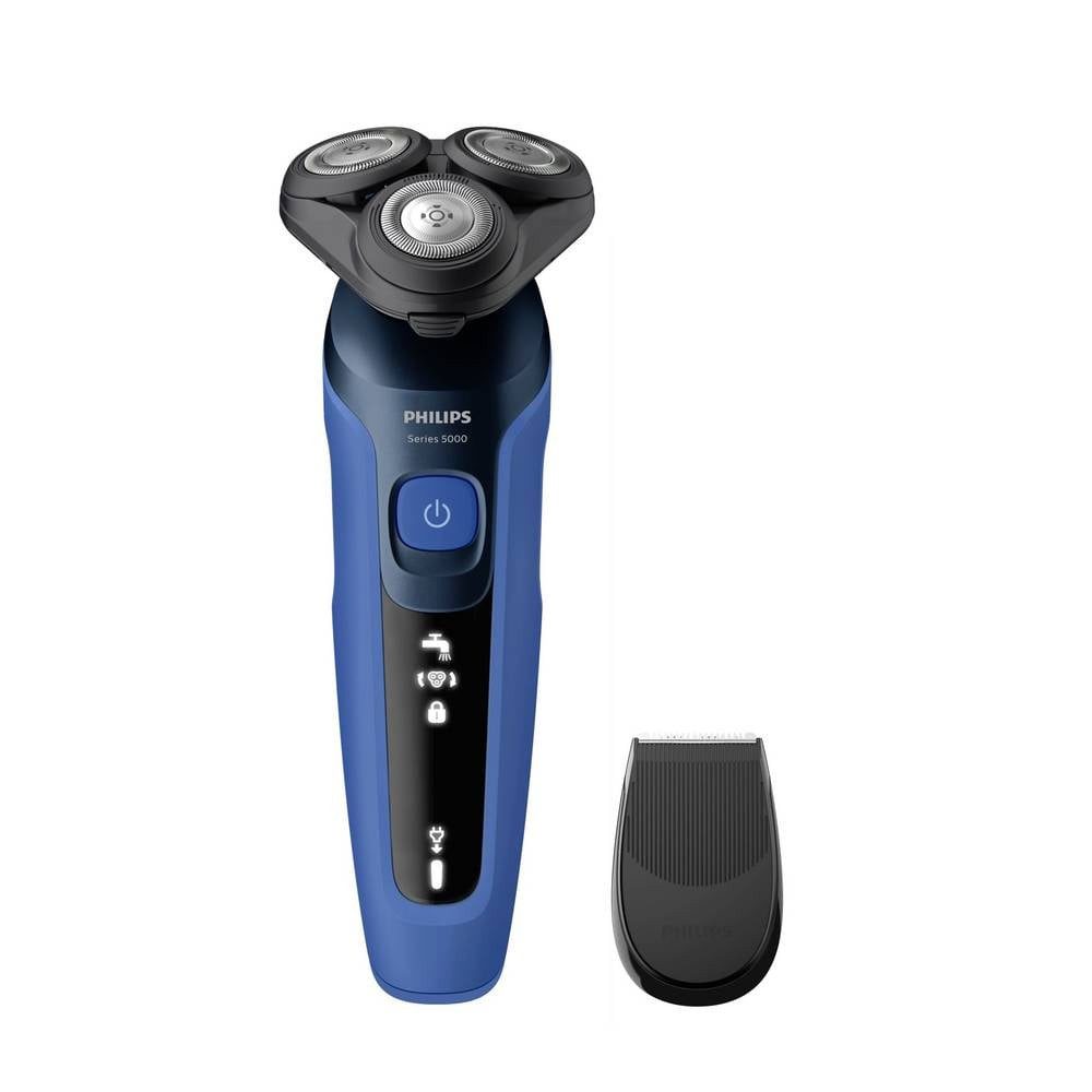 Philips Elektrorasierer S5466/17 Rasierer abwaschbar Dunkel-Blau (matt), abwaschbar