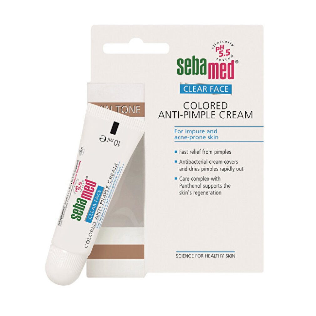 sebamed Tagescreme Clear Face Coloured Anti-Pickel-Creme