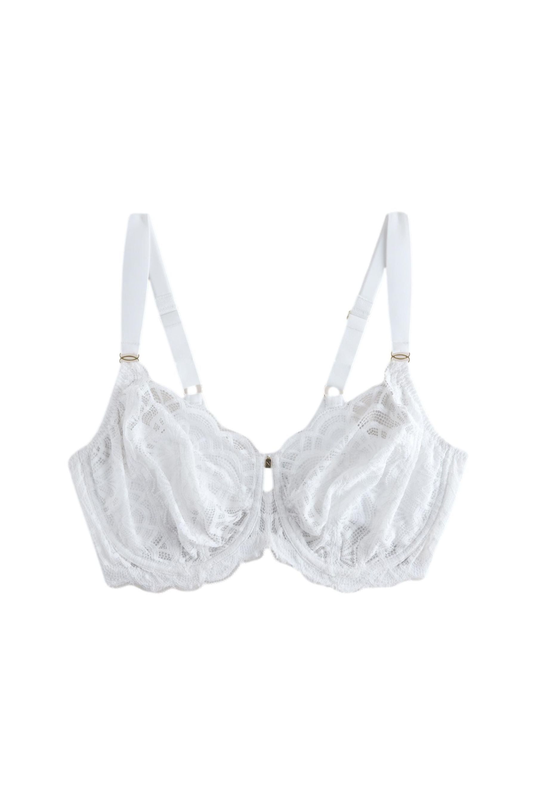 Entlastungs-BH Ungepolsterter Ultimate Support Spitzen-BH, F-K