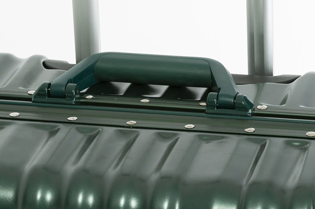 Travelhouse Hartschalen-Trolley London, 4 Rollen, TSA Zahlenschloss Aluminium-Rahmen Polycarbonat-Hartschale