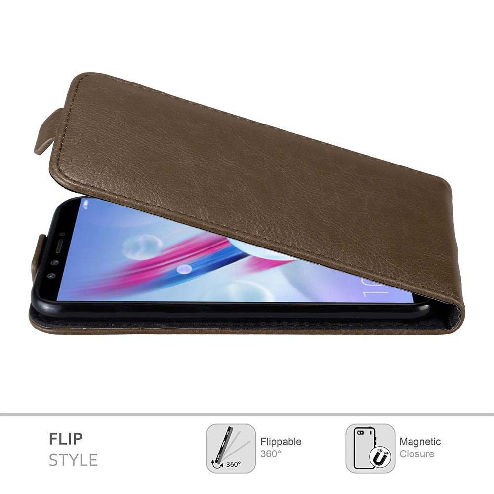 Cadorabo Handyhülle für Honor 9 LITE Hülle Honor 9 LITE, Handy Schutzhülle, Klappbare Hülle, Kunstleder mit Magnetverschluss
