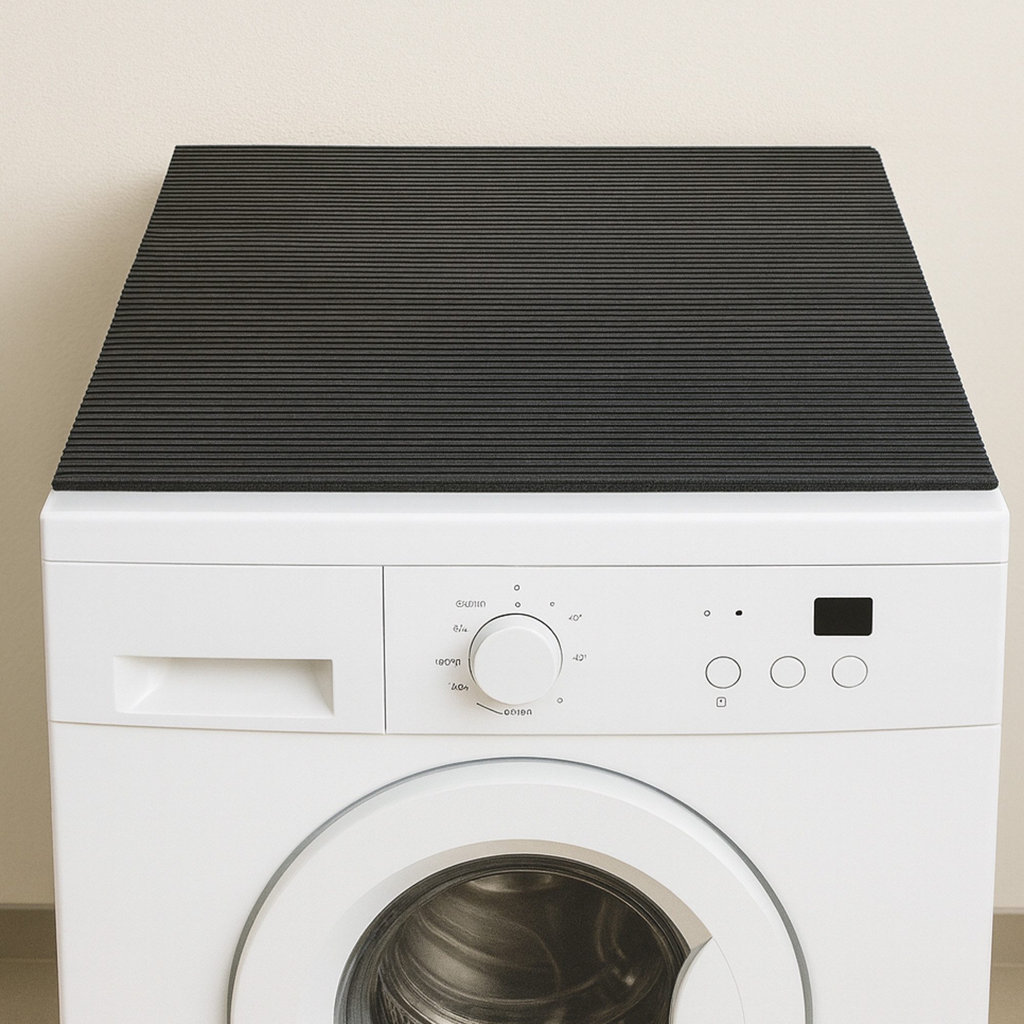 Bestlivings Waschmaschinenbezug Weichschaummatte 60x60cm, 4,5mm stark, Anti-Rusch, waschbar bei 40 °C, pflegeleicht, hygienisch
