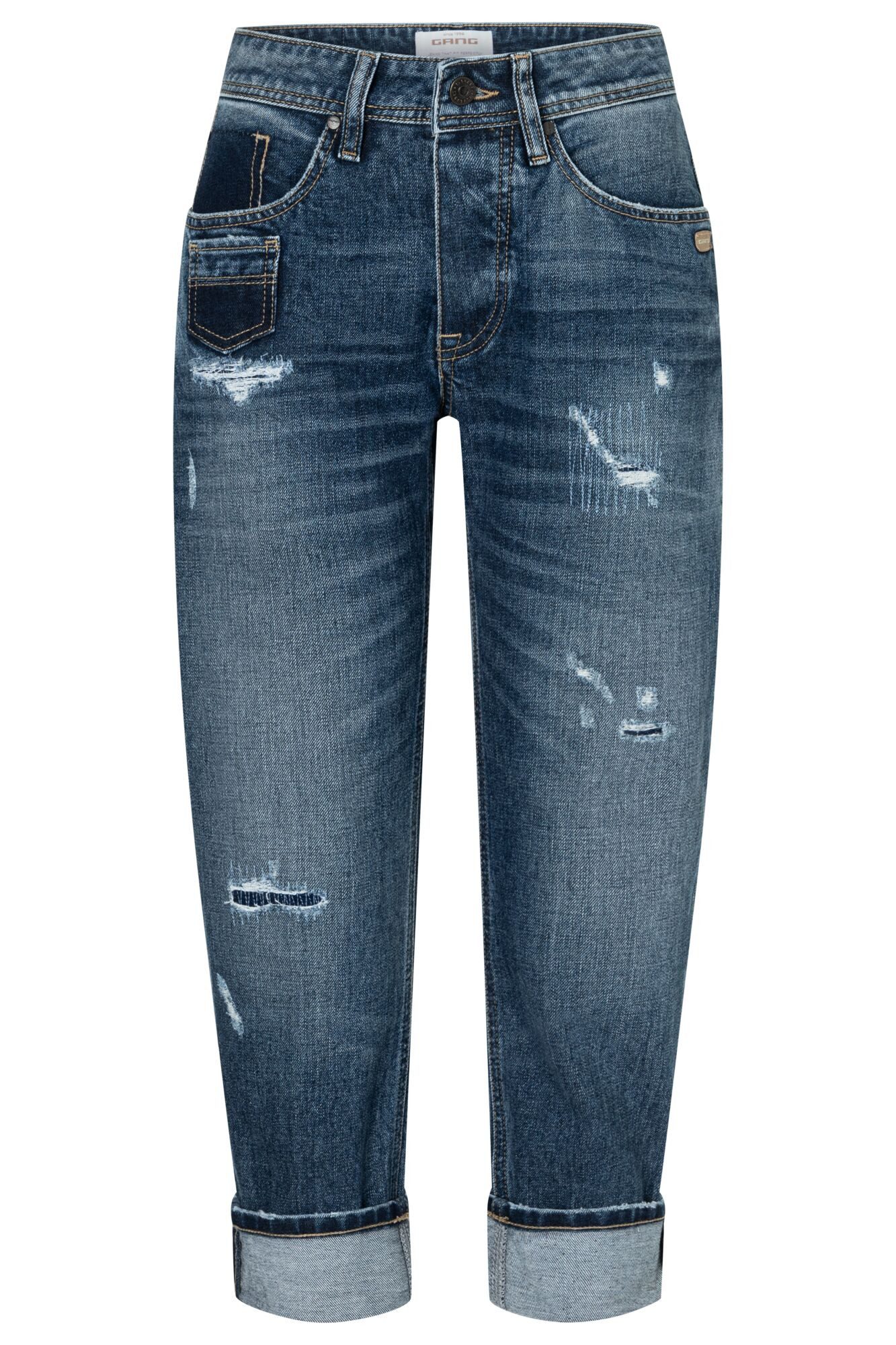 GANG 5-Pocket-Jeans 94NICA CROPPED im 5-Pocket-Style