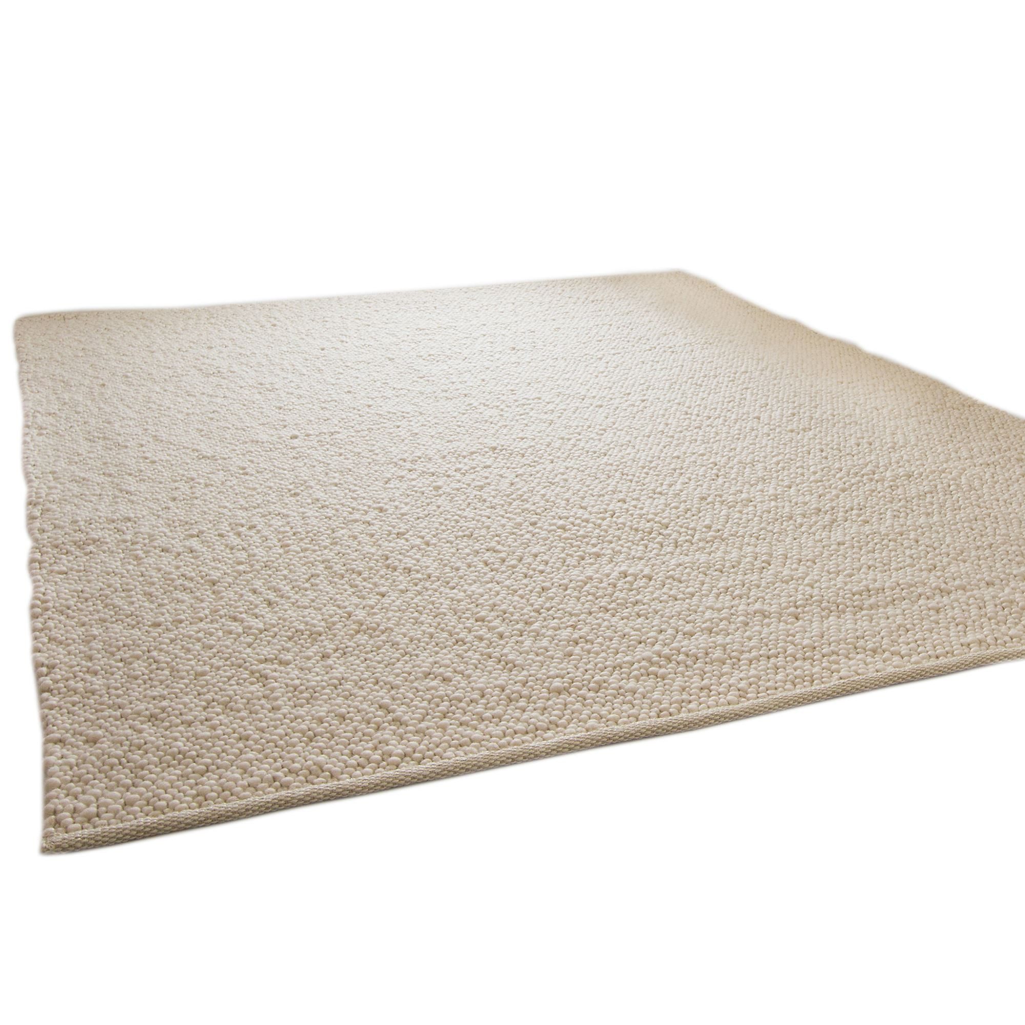 Steffensmeier Wollteppich Lech Mit Fusselstopp, Rechteckig, Handwebteppich, günstig online kaufen