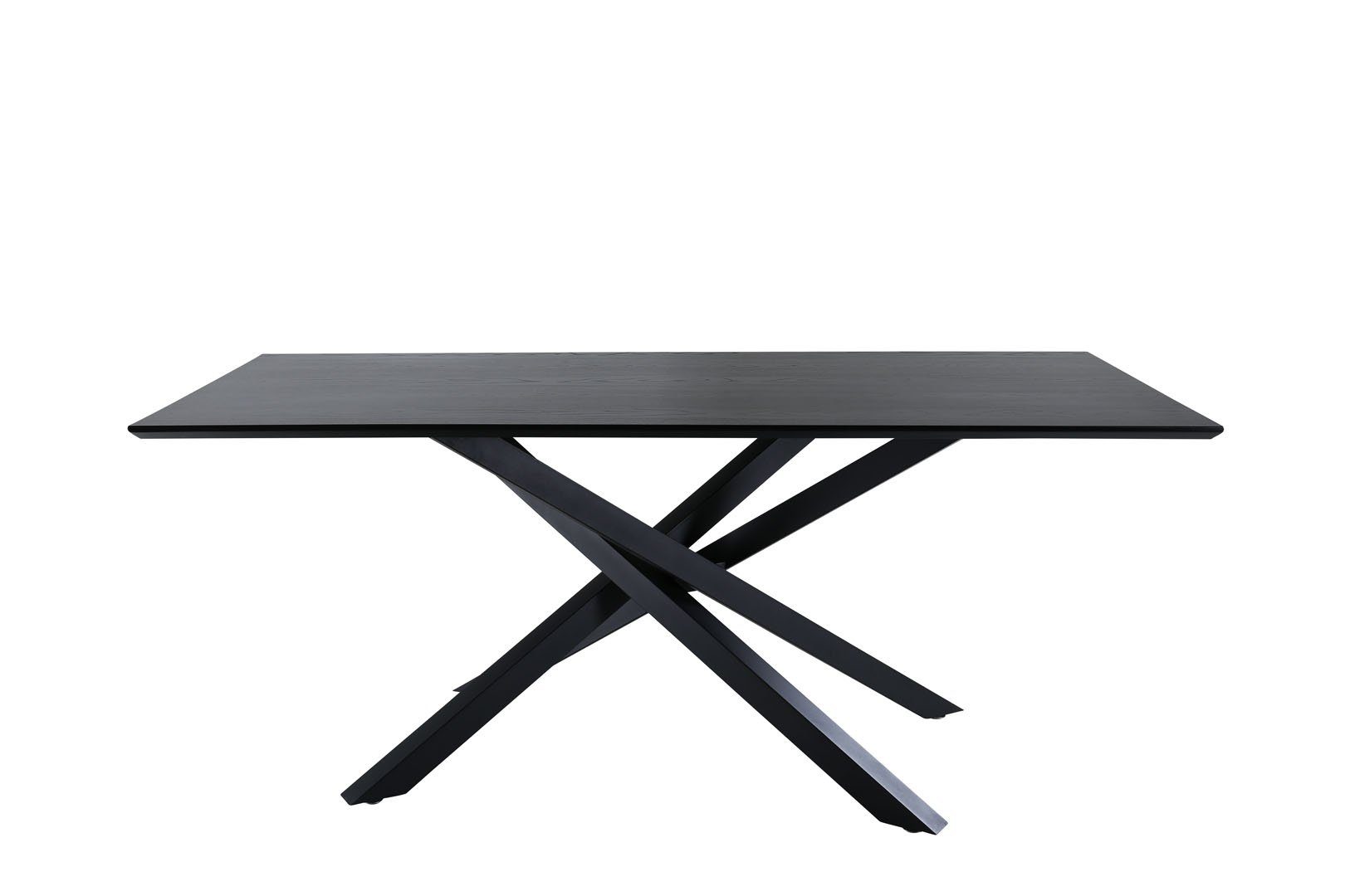 ebuy24 Esstisch Piazza Esstisch 90x180cm schwarz. günstig online kaufen