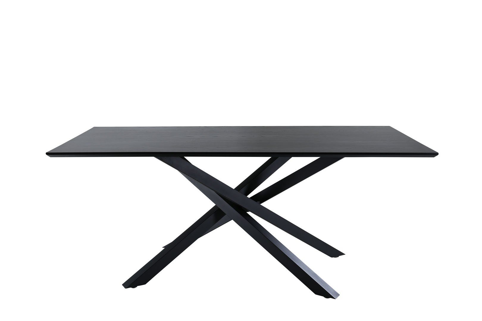 ebuy24 Esstisch Piazza Esstisch 90x190cm schwarz. (1-St)