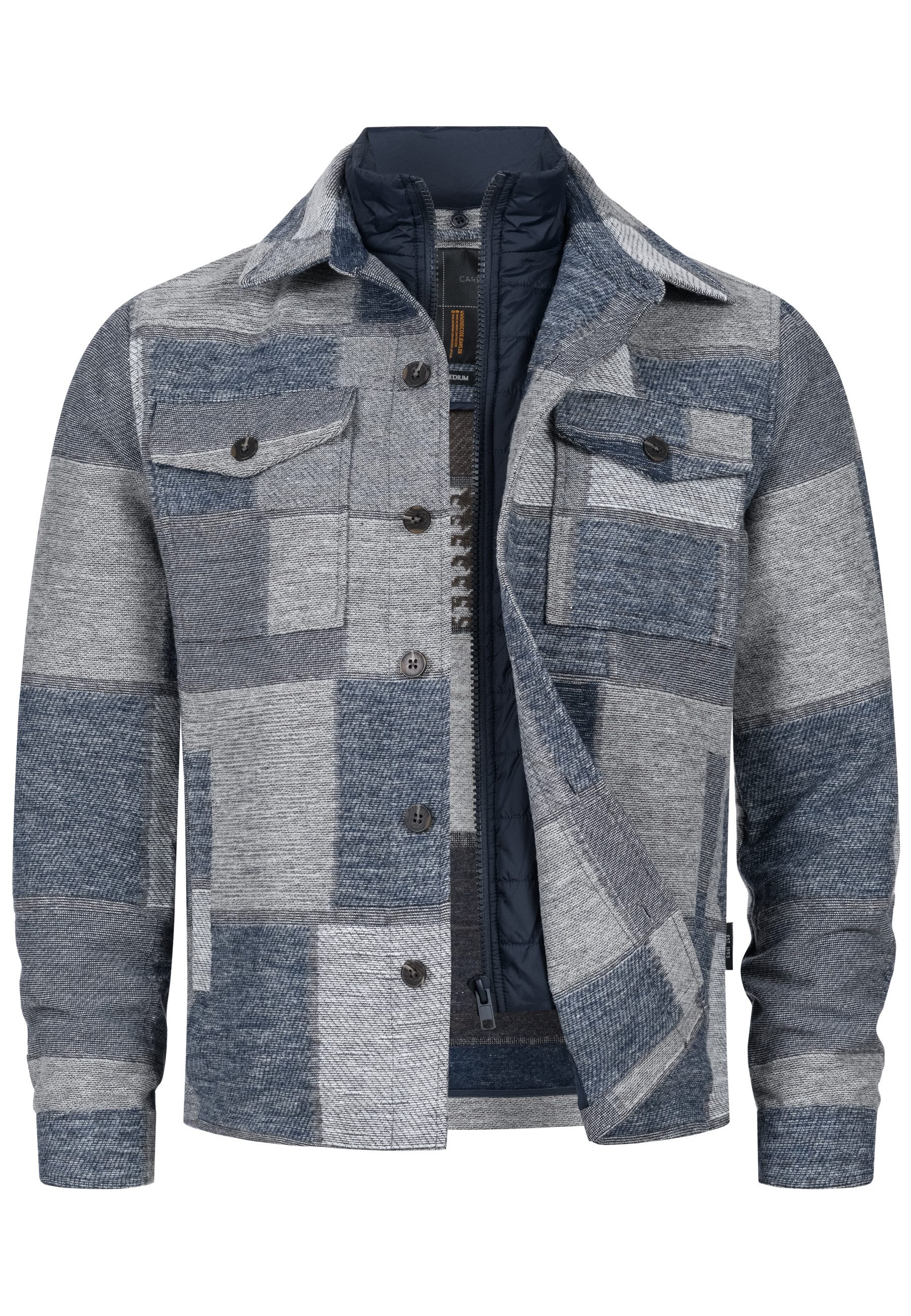 Indicode Hemdjacke Herren INDjango Übergangsjacke Herrenjacke günstig online kaufen
