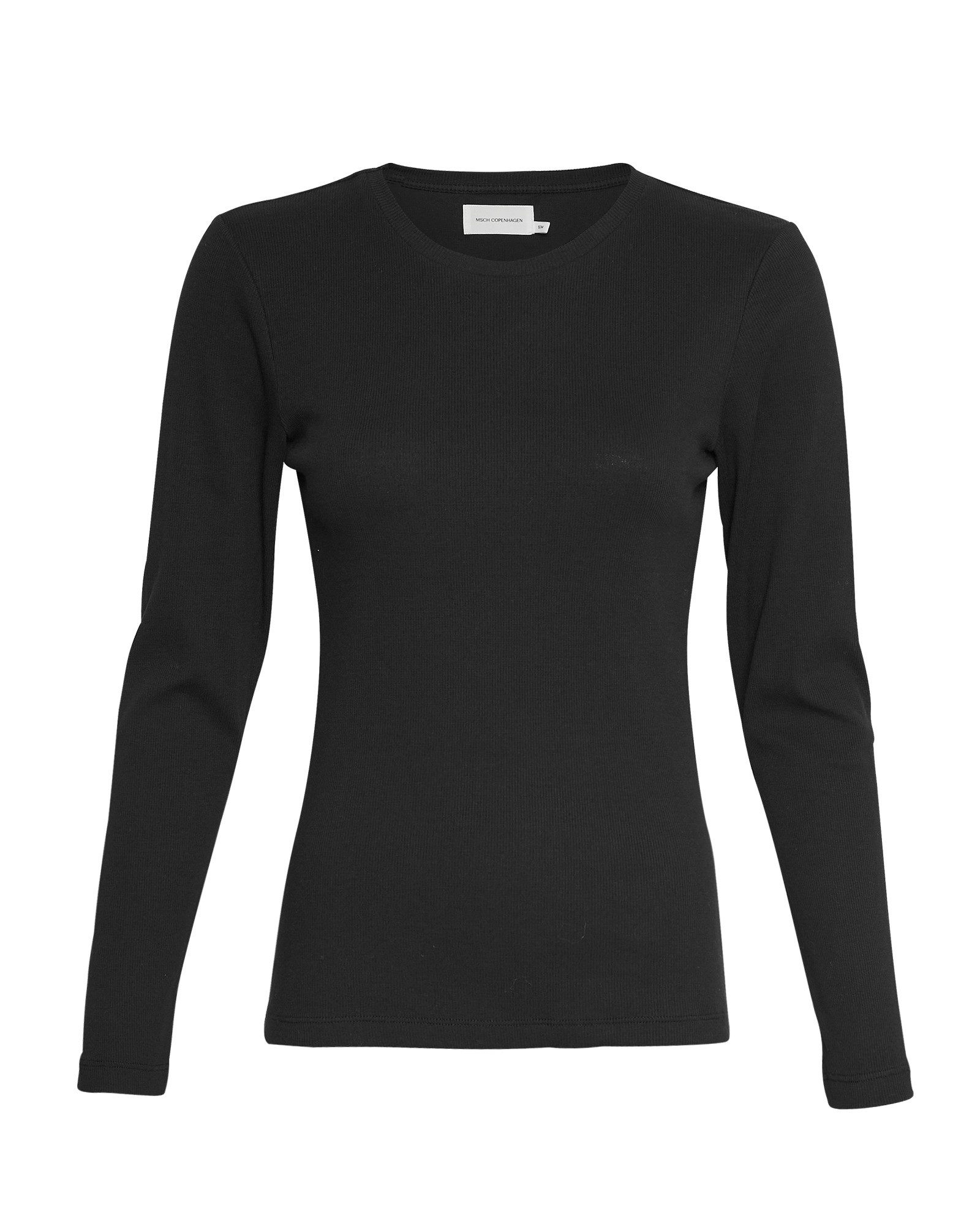 Moss Copenhagen Longsleeve MSCHKickie Rasmia Top Black