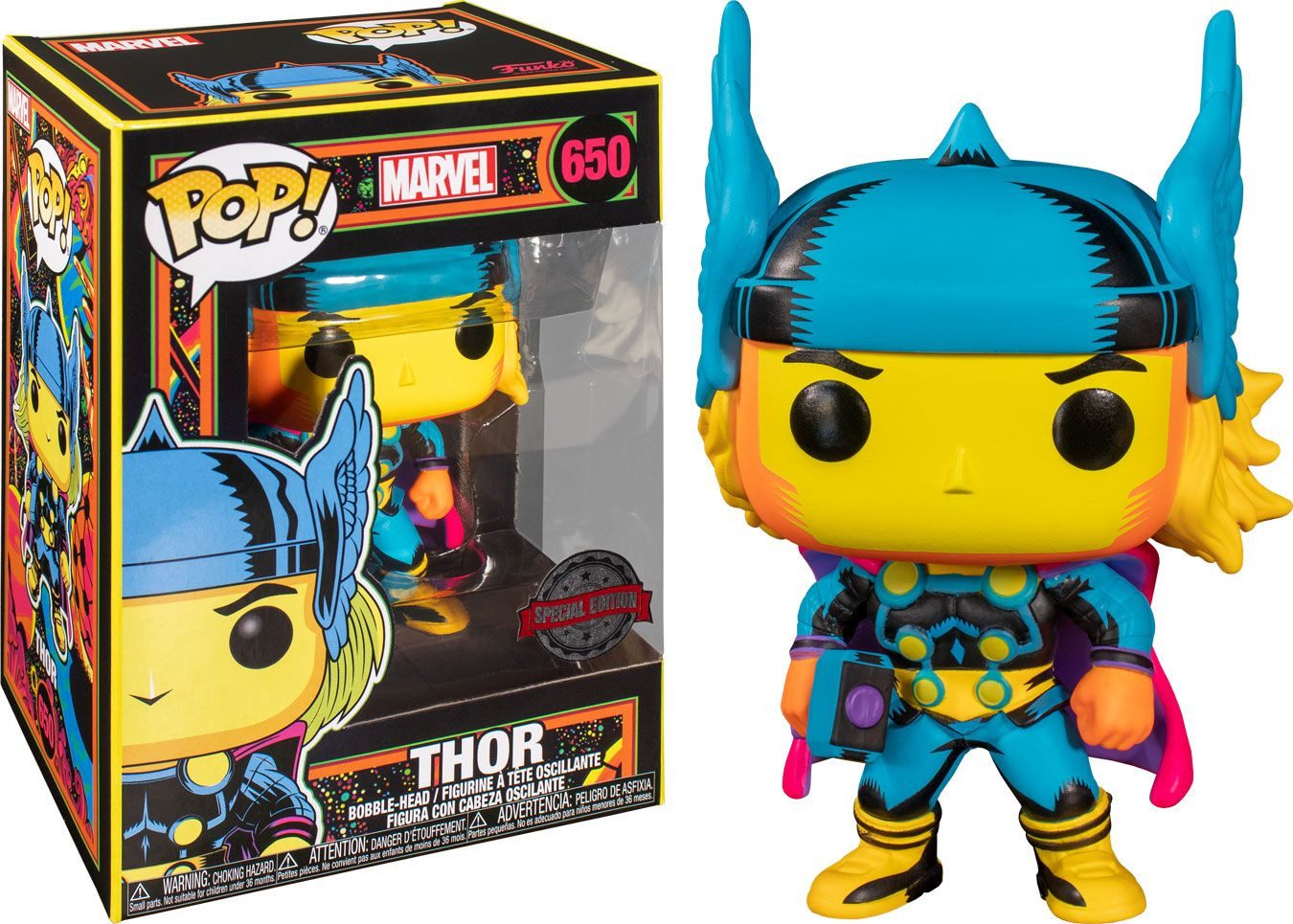 Funko Merchandise-Figur Marvel - Black Light Thor #48847