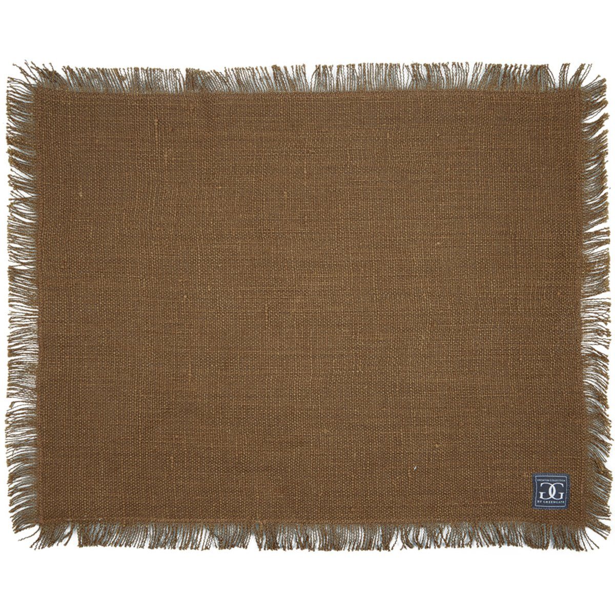 Greengate Platzset Leinen Tischset Tabak 50x40cm