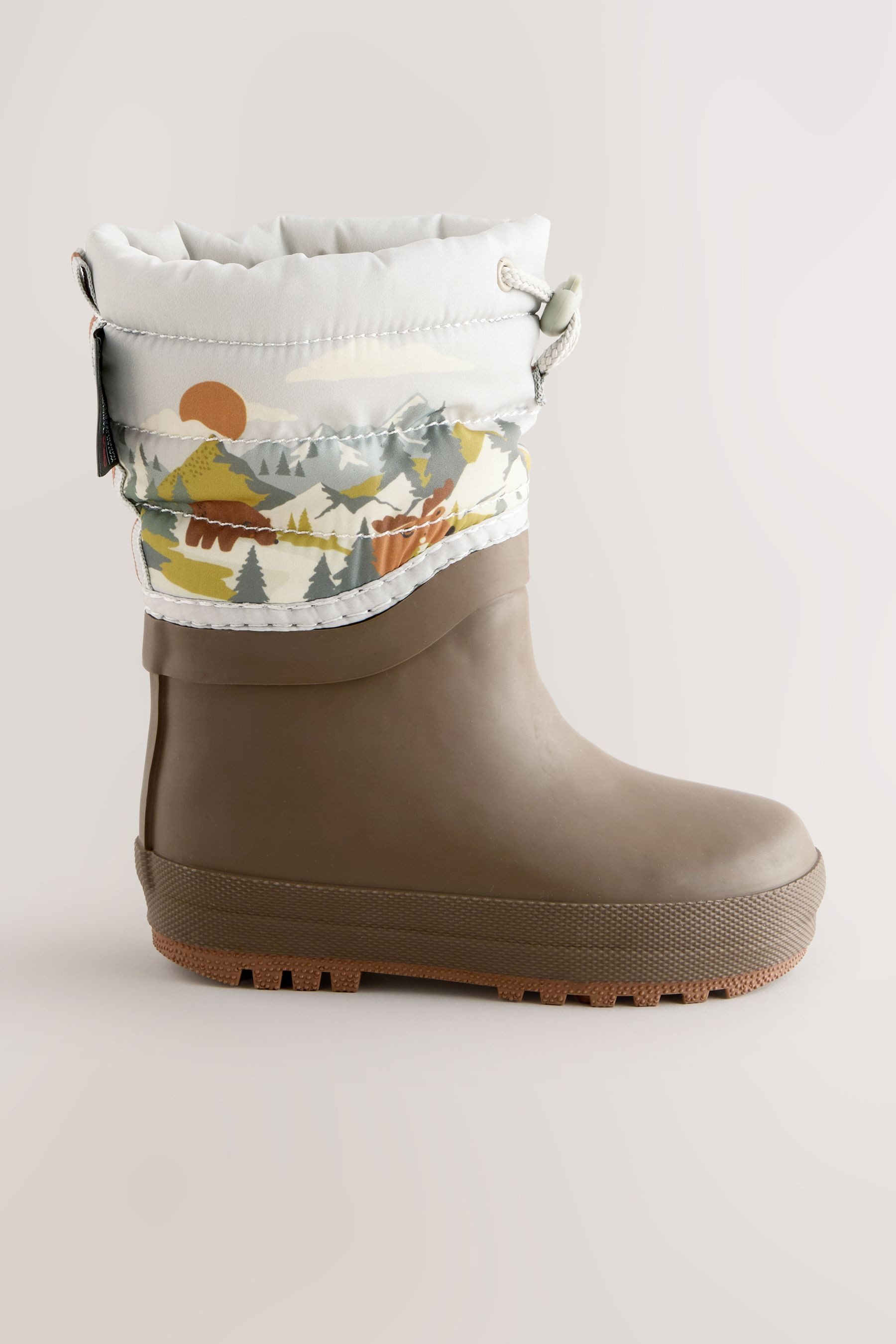 Next Gummistiefel mit gesteppter Krempe Gummistiefel (1-tlg)