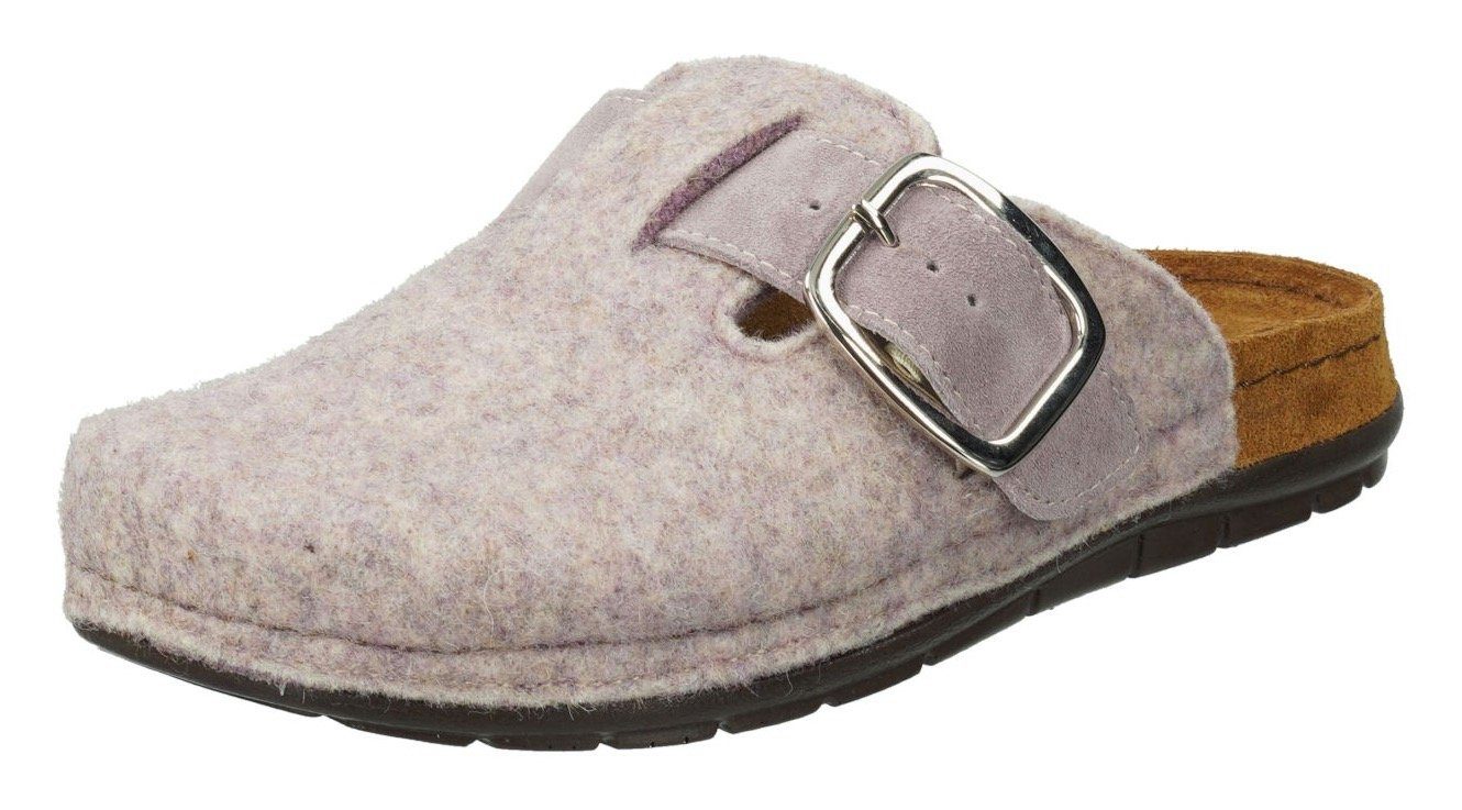 Rohde RODIGO-D Pantoffel mit Memory-Schaum in Weite G = weit