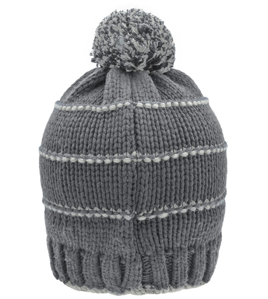 Myrtle Beach Strickmütze Warme Strickmütze aus recyceltem Polyester MB7144 Innenseite mit Fleeceband für einen angenehmen Tragekomfort