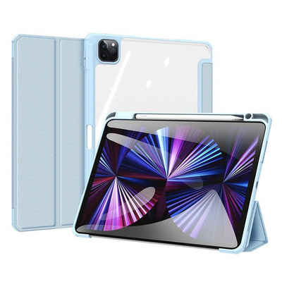 Dux Ducis Tablet-Hülle Toby Eco-Leather Tablet-Ledertasche Schale Cover für iPad Pro 11" 2021 mit Smart-Sleep Funktion Wake-Up Stifthalter Schutzhülle
