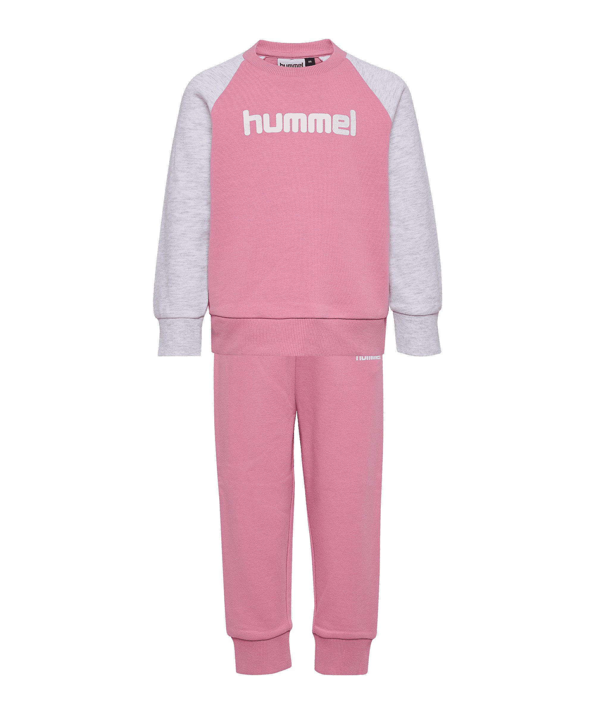 hummel Sportanzug Hummel Mini Reg Base Sweat Set Trainingsanzug Kids
