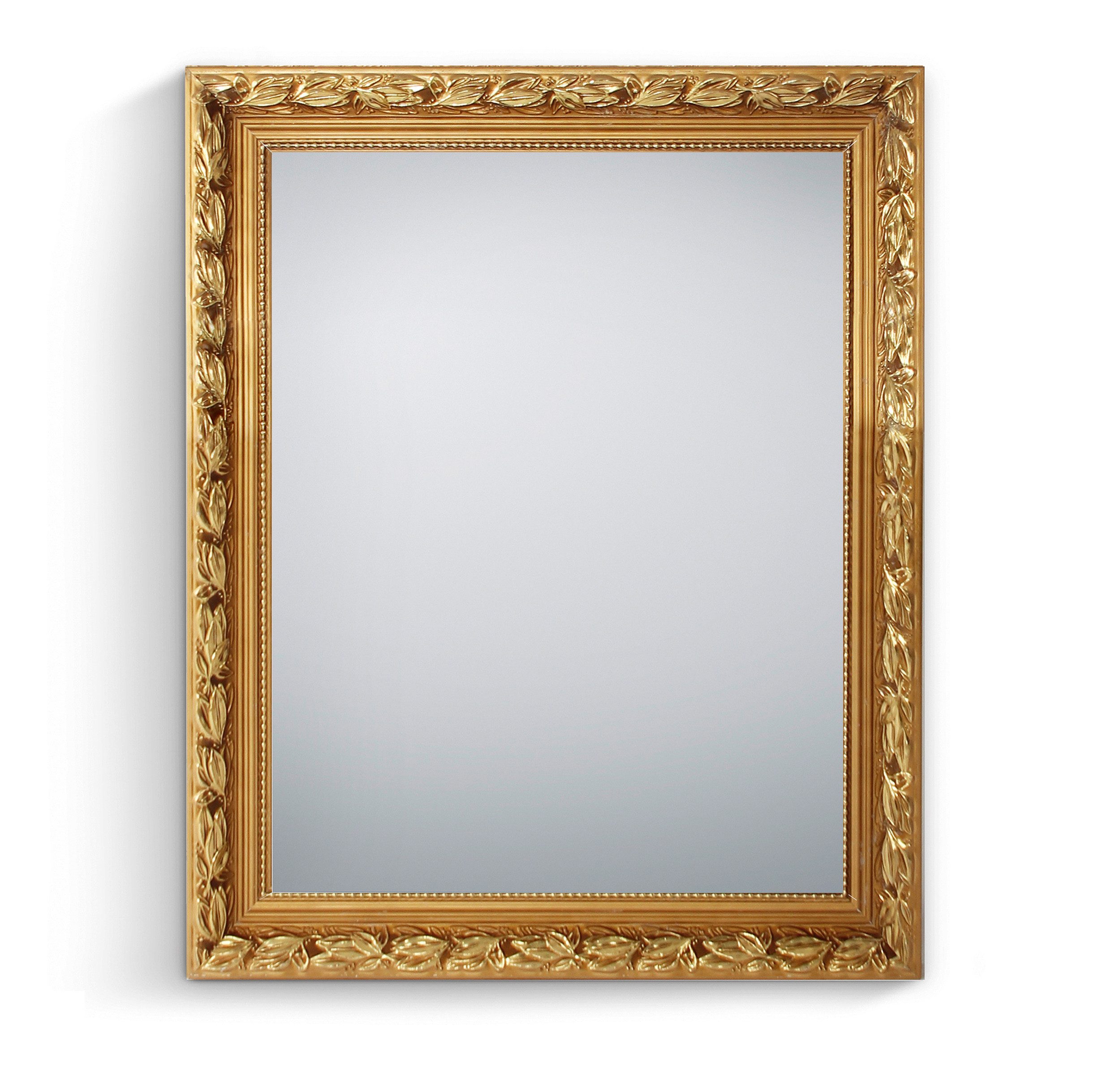 furnling Dekospiegel Tarifa (1-St), mit goldfarbenem Zierrahmen aus MDF, eleganter Spiegel, Breite 55 cm