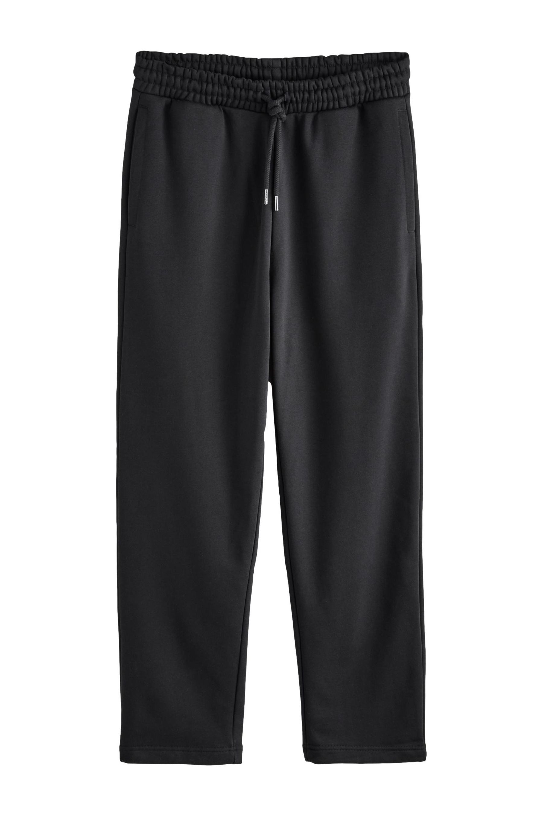 Next Jogginghose Offene Jersey-Jogginghose mit hohem Baumwollanteil (1-tlg)