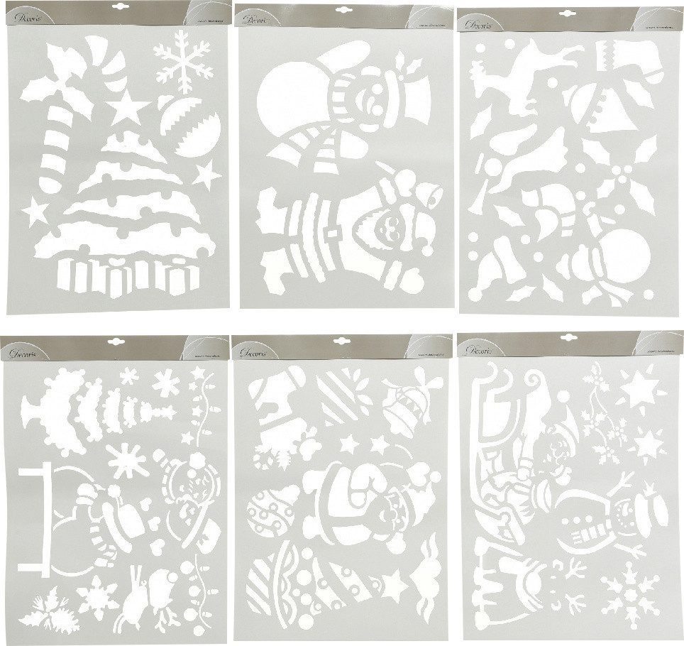 Kaemingk Weihnachtsfigur Kaemingk Schablonen XL weiß günstig online kaufen