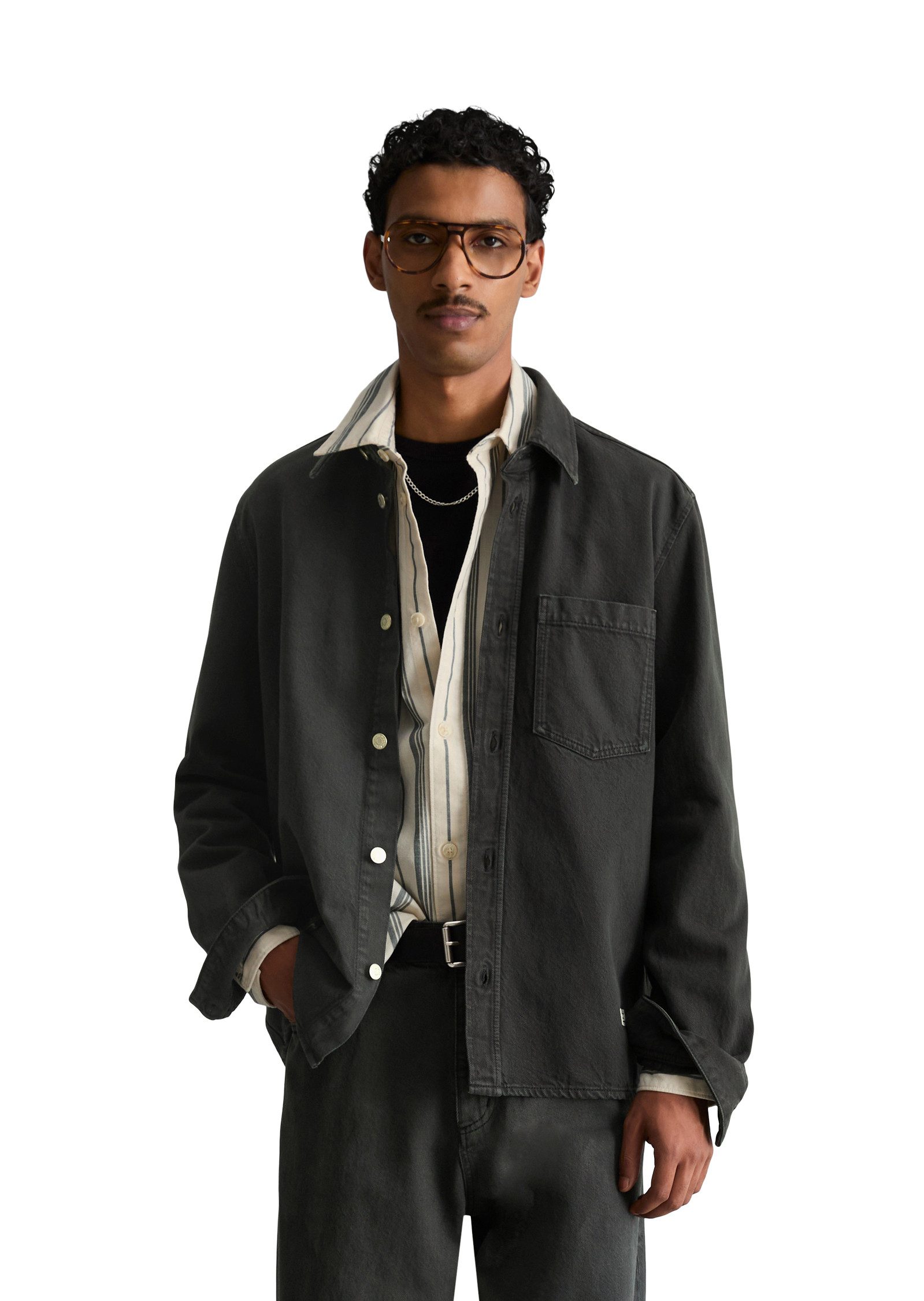 Marc O'Polo DENIM Kurzjacke aus reiner Bio-Baumwolle
