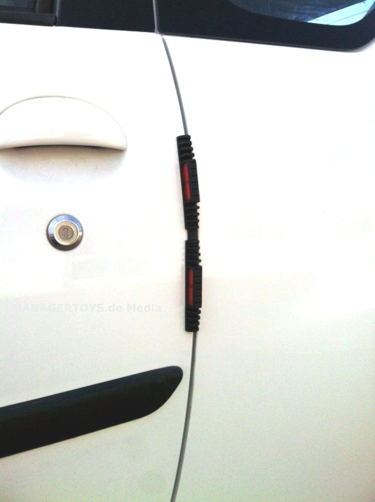 IWH Reflektorband 4 fach Türkantenschoner Auto Türschutz Kantenschoner Tür Schutz