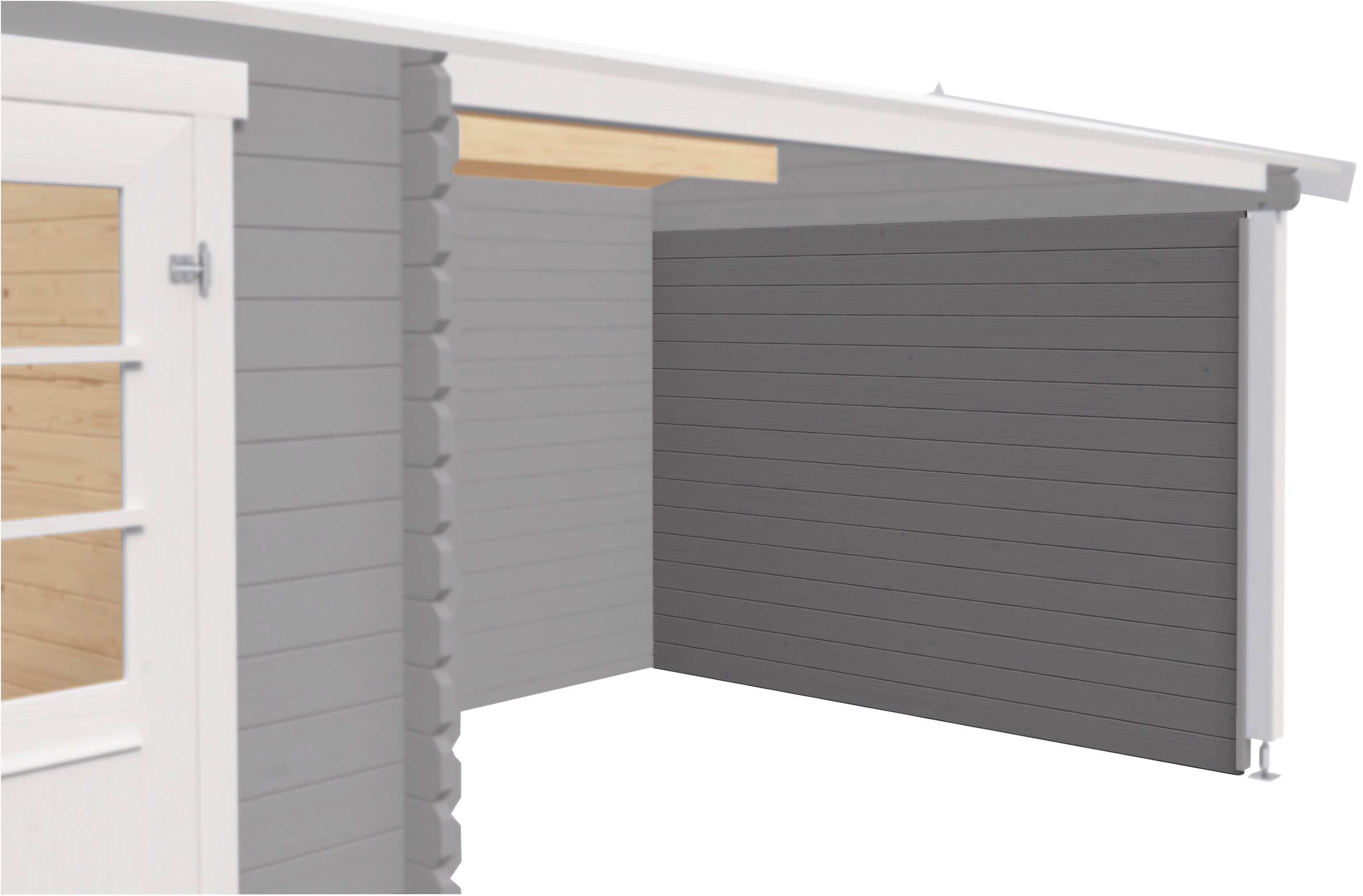 LASITA MAJA Carport-Seitenwand, BxH:282,2x182,4 cm, für Haus Tampa, St. Louis, Novia Plus, Jelle Plus | Carport-Seitenwände