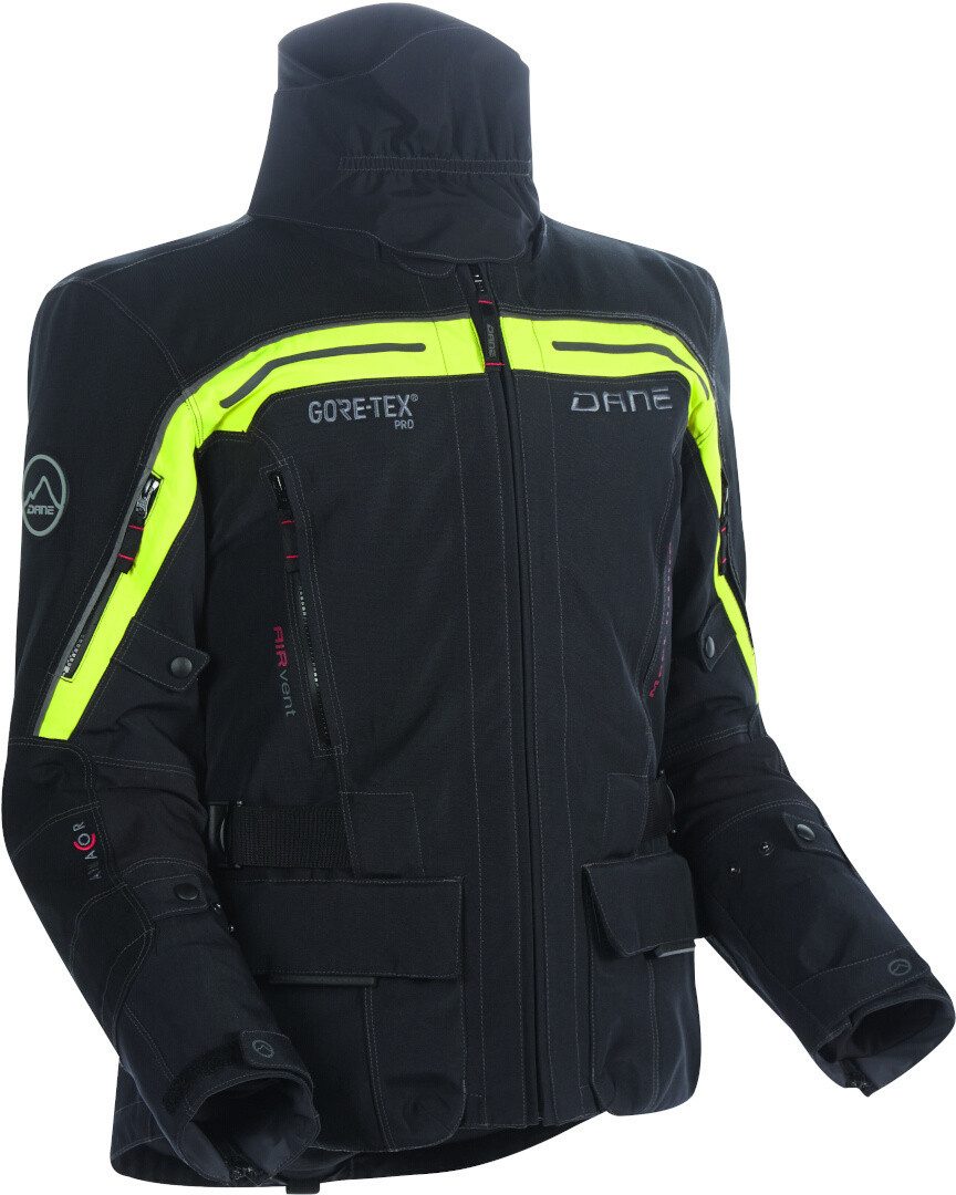 DANE Motorradjacke Nimbus 2 Pro wasserdichte Motorrad Textiljacke