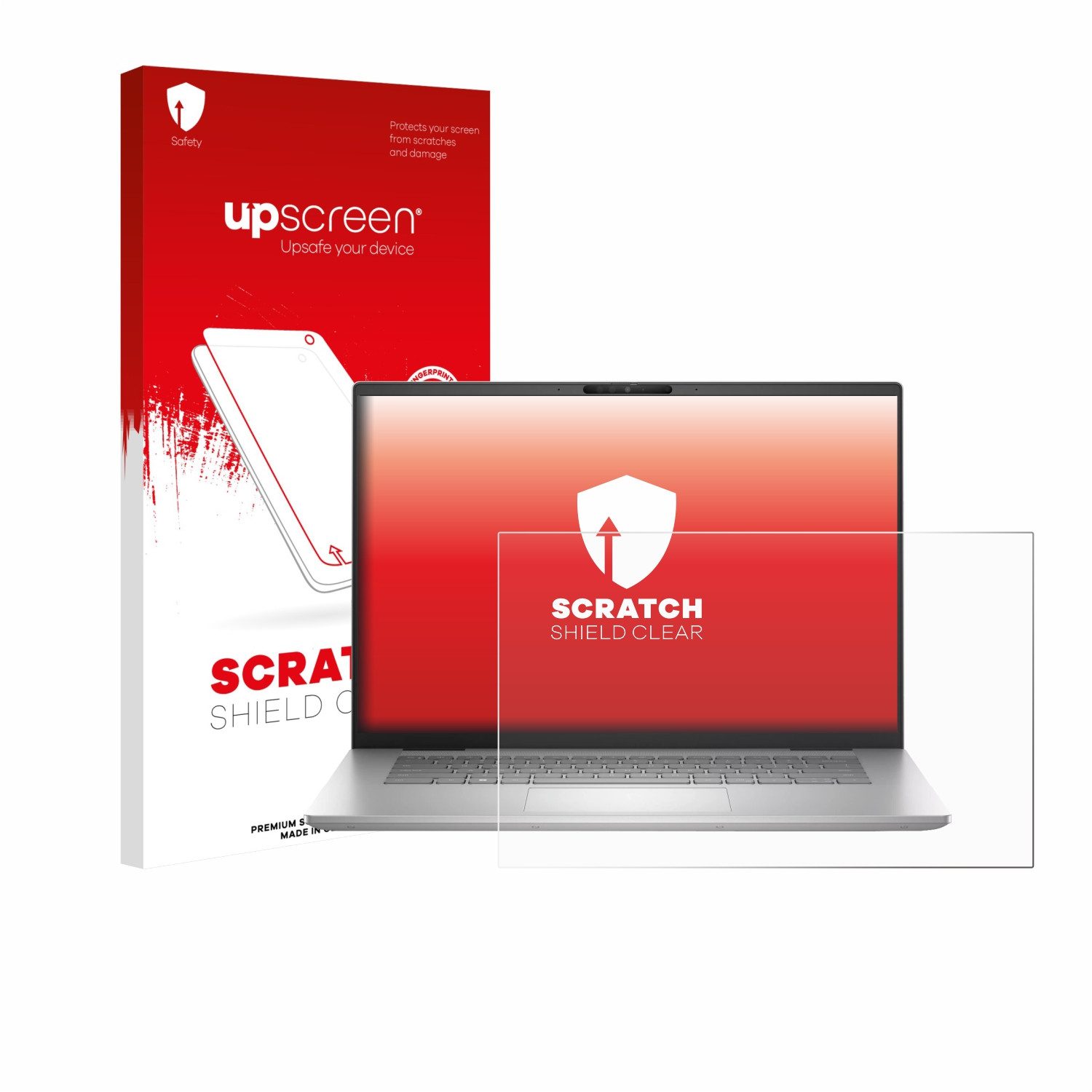 upscreen Displayschutzfolie Schutzfolie für Dell Inspiron 16 Plus 7630, Displayschutz Schutz Folie Klar Transparent
