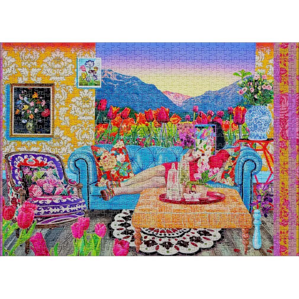 CLOUDBERRIES Puzzle CLOUDBERRIES Puzzle Botanik 1000 Teile, Puzzleteile