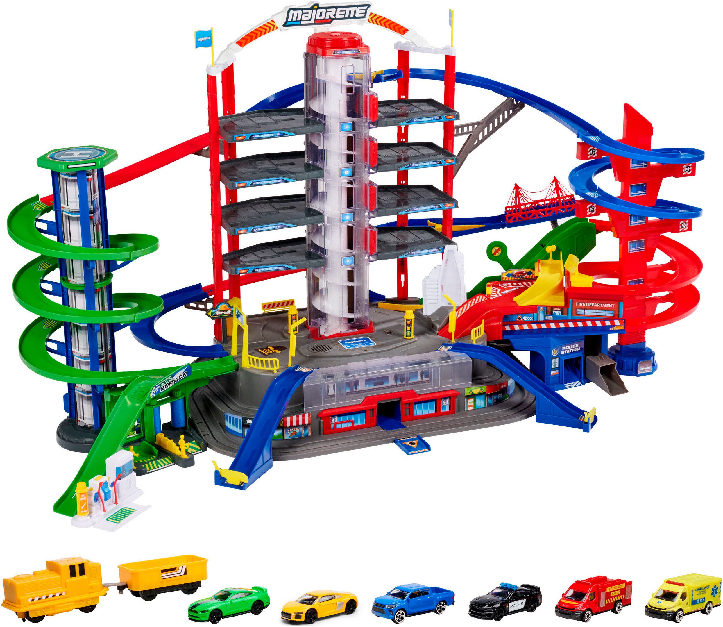 majORETTE Spiel-Parkhaus City Garage, mit Licht und Sound günstig online kaufen
