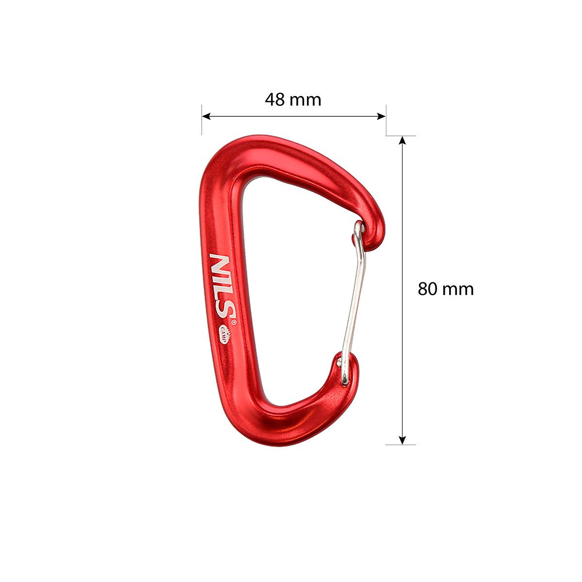 NILS CAMP Karabiner Karabinerhaken Karabinerclip Aluminiumhaken Gepäckhaken