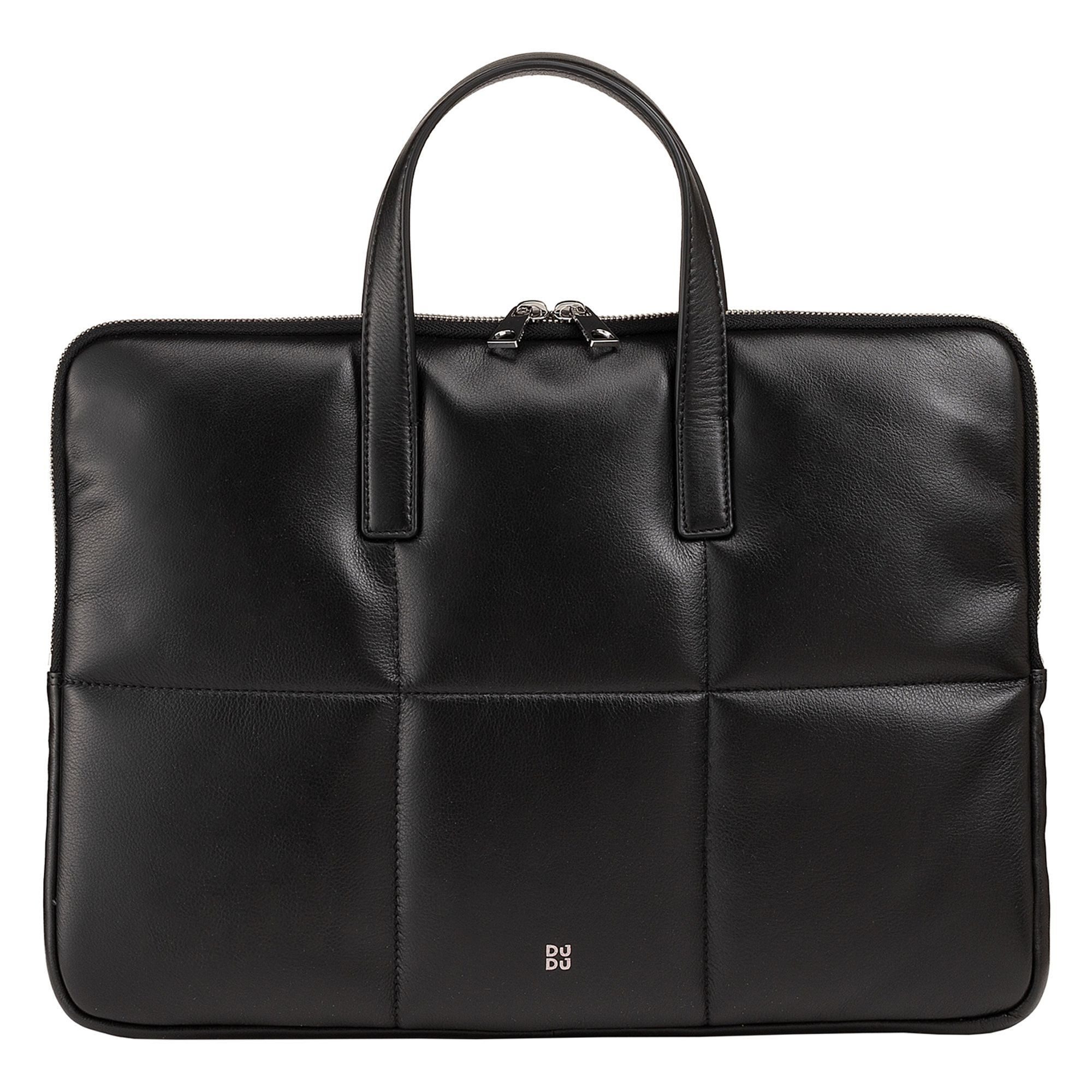 DuDu Laptoptasche Togean, Leder