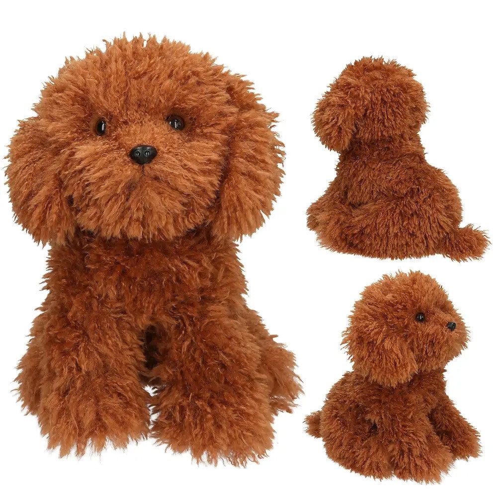 Depesche Kuscheltier TOPModel Plüsch Hund Teddy braun 30 cm FUR EVER FRIENDS