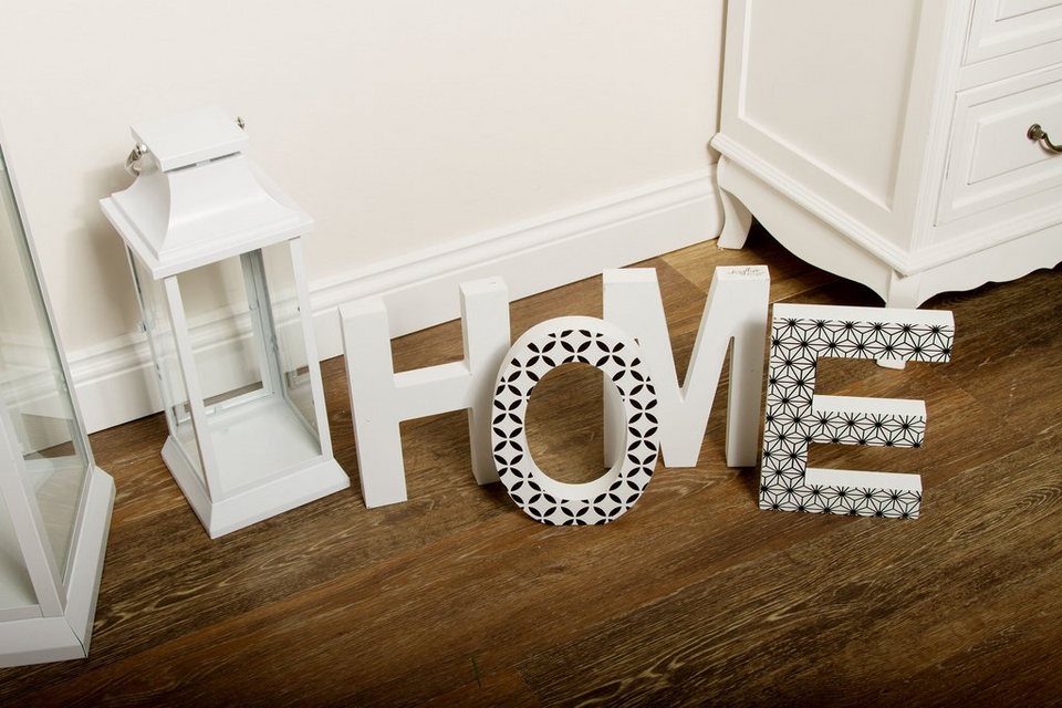 Home affaire Deko-Buchstaben, HOME, Dekorative Skulptur ... Home affaire Deko-Buchstaben, HOME, Dekorative Skulptur ...