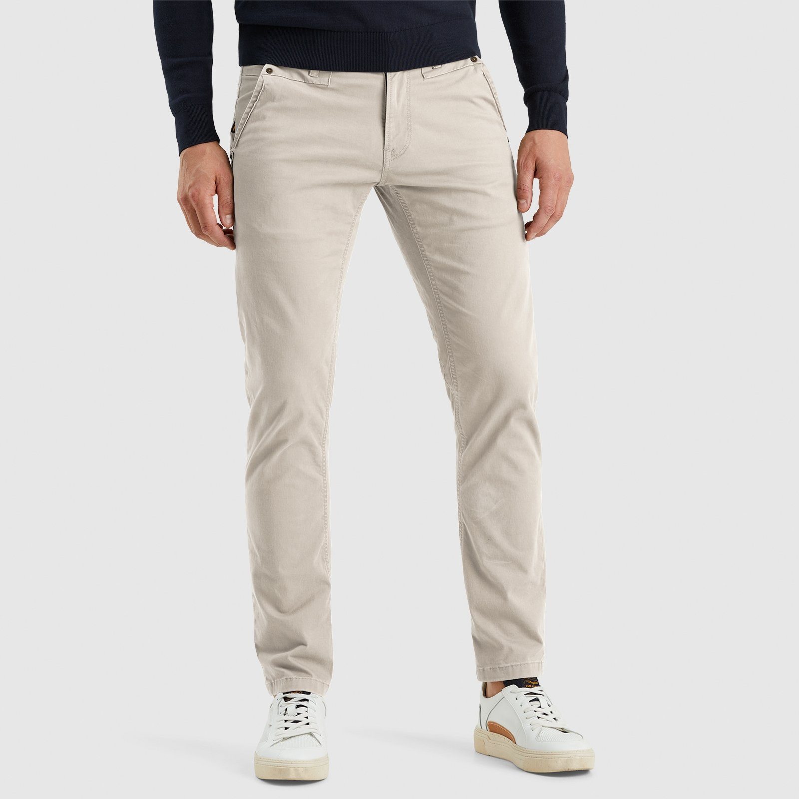 PME LEGEND Chinohose TWIN WASP CHINO LEFT HAND STRETCH TWILL mit Taschen