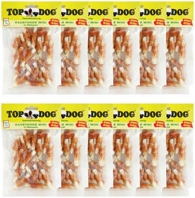 TOP DOG Hundesnack »Kaustange mini - im Filetmantel«, 12x 70g