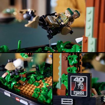 LEGO® Konstruktionsspielsteine Verfolgungsjagd auf Endor – Diorama (75353), LEGO® Star Wars™, (608 St)