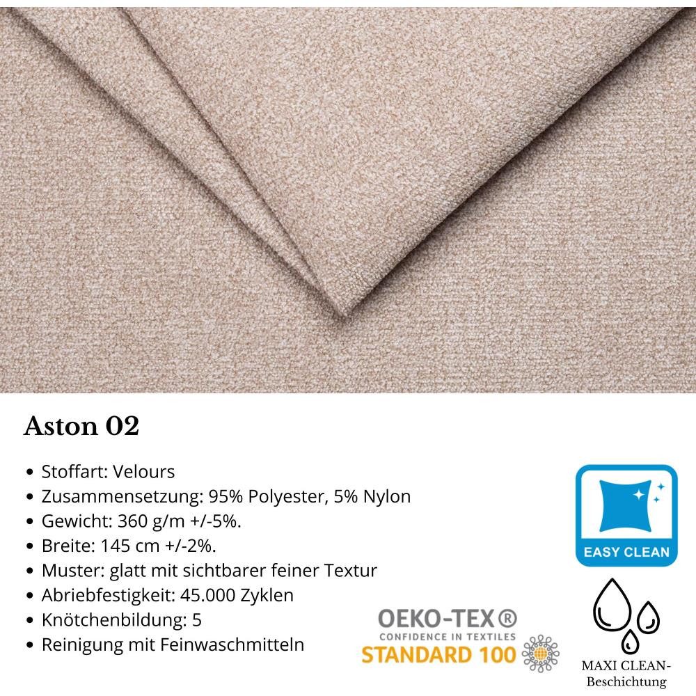 Beautysofa Ohrensessel LEONARDO Sessel Wohnzimmersessel, Fernsehsessel