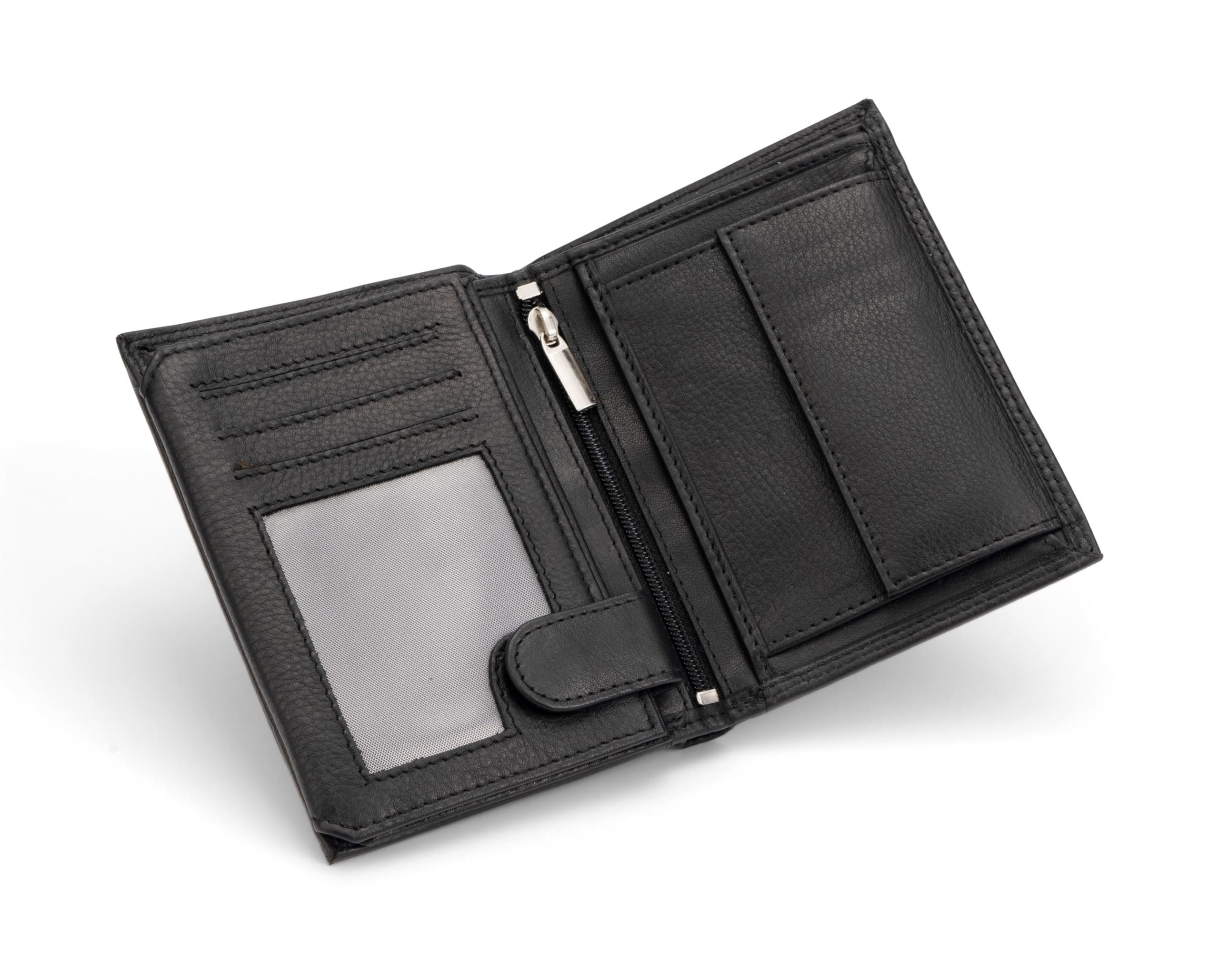 SERASAR Geldbörse Premium-Ledergeldbörse [Manager] (Classic, elegant, casual, 1-tlg), Made of Genuine Leather