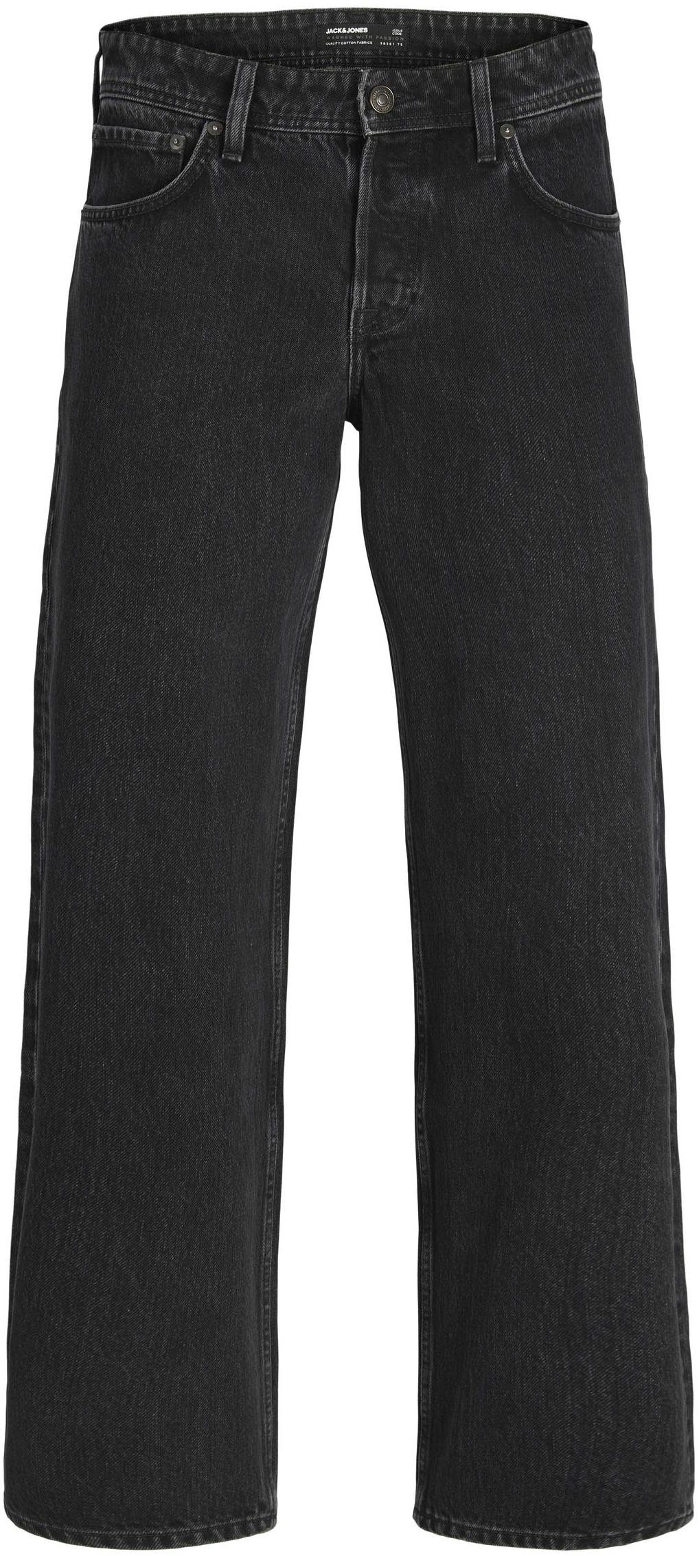 JJIEDDIE denim JJORIGINAL 710 black MF Loose-fit-Jeans Jack & Jones
