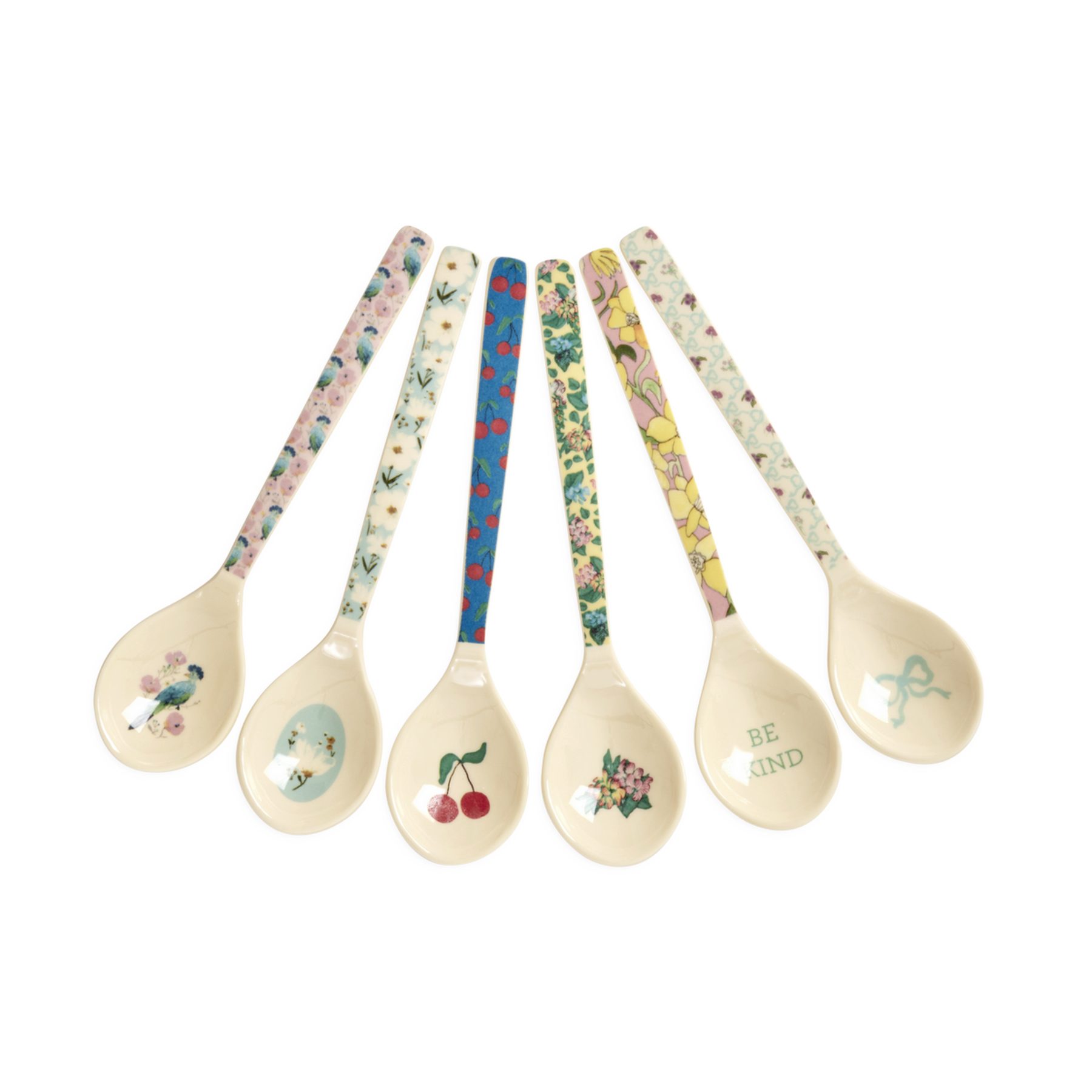 rice Teelöffel Rice Melamin Teelöffel Set 6er - Show your True Colors
