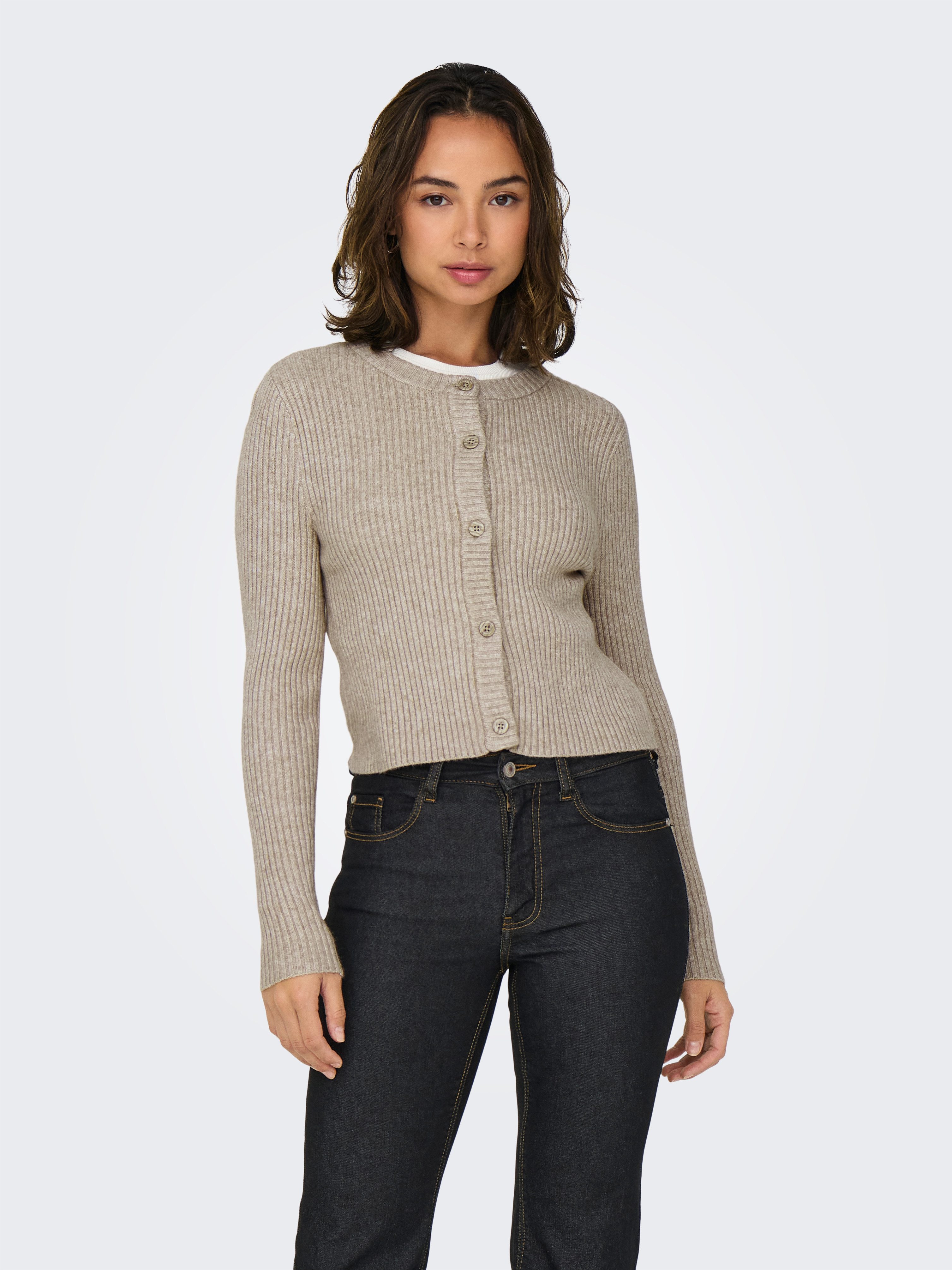 ONLY Strickjacke ONLKATIA LS BUTTON CARDIGAN günstig online kaufen
